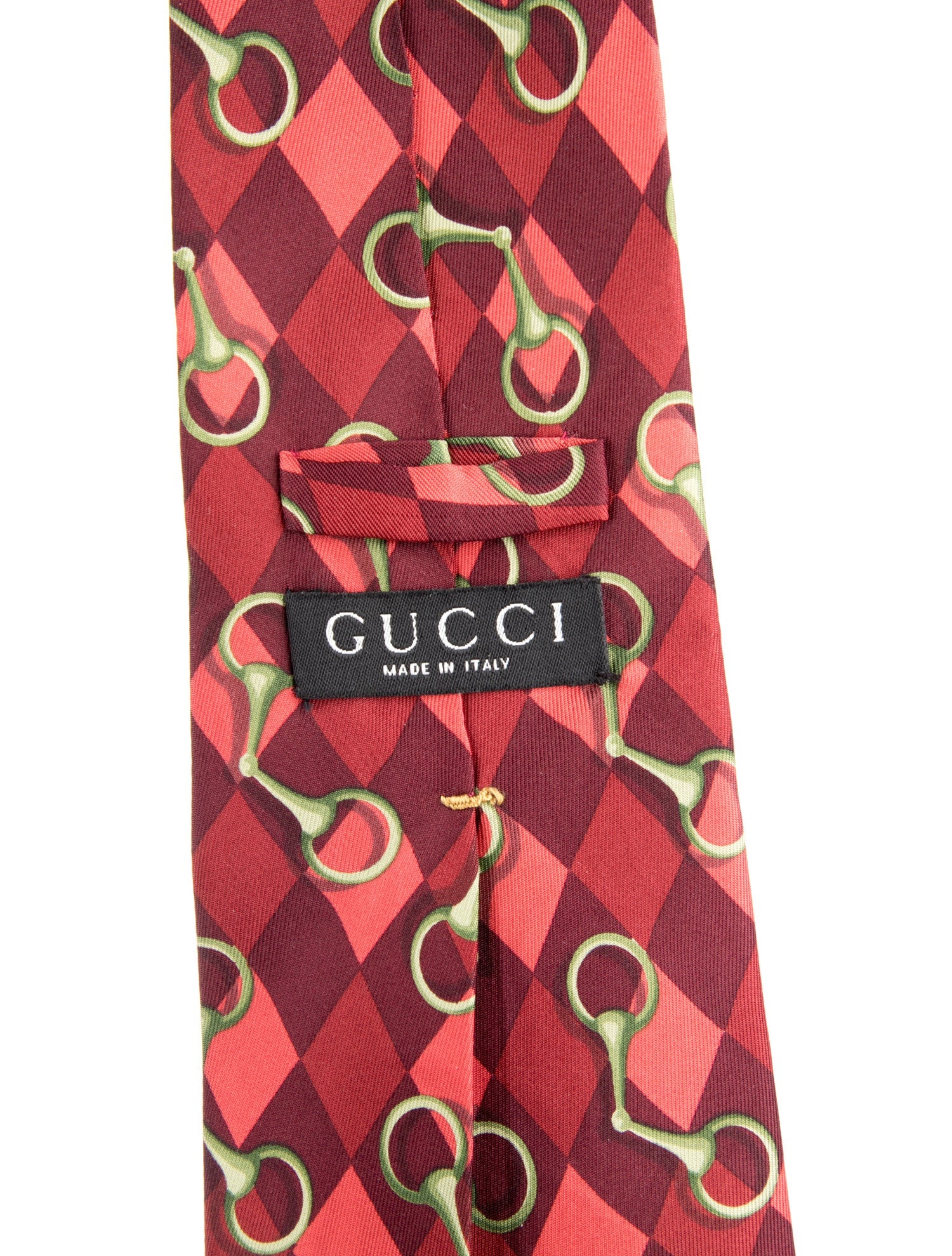 Gucci Horsebit Silk Tie