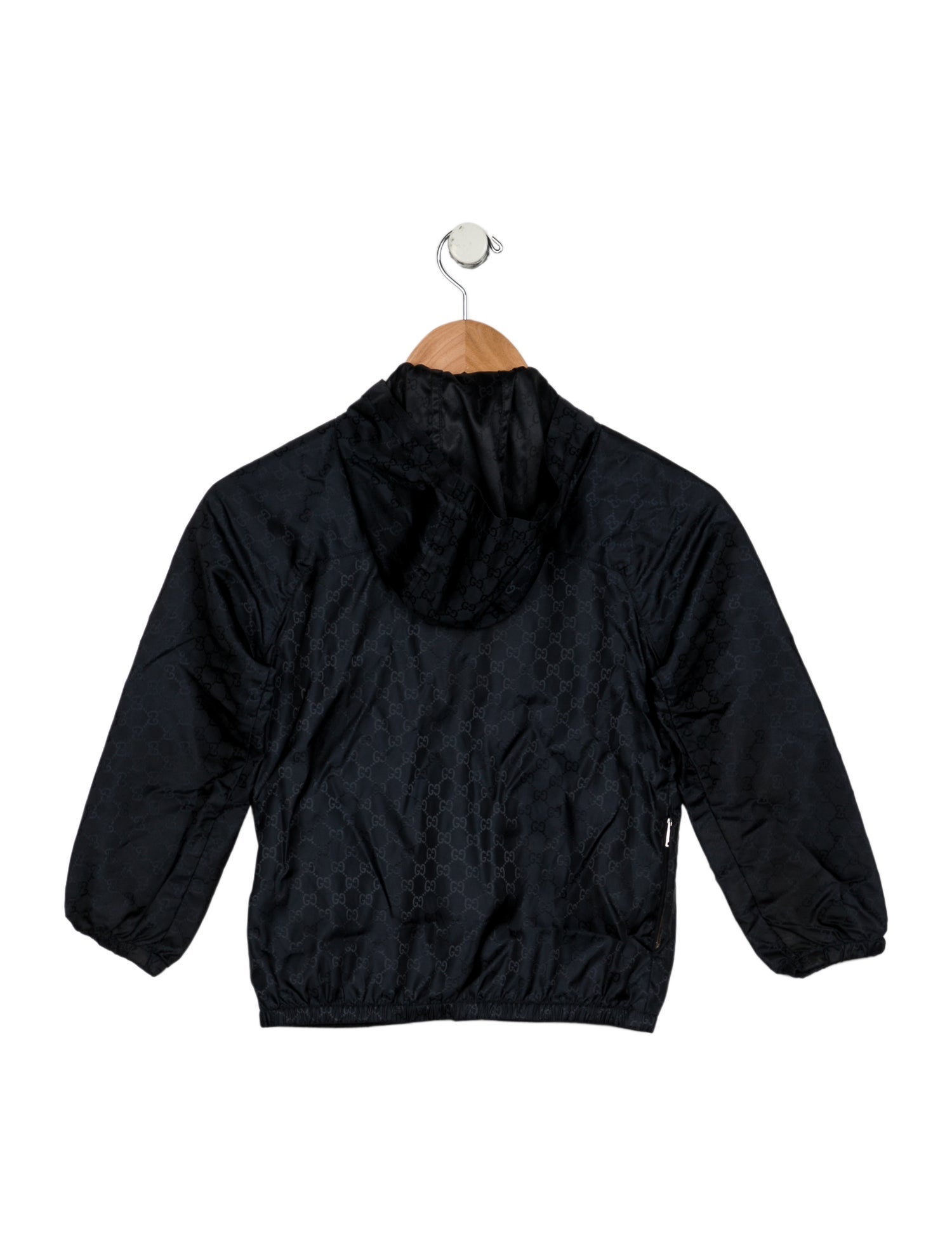 Gucci Boys' Patterned Jacket W/ Hoodie