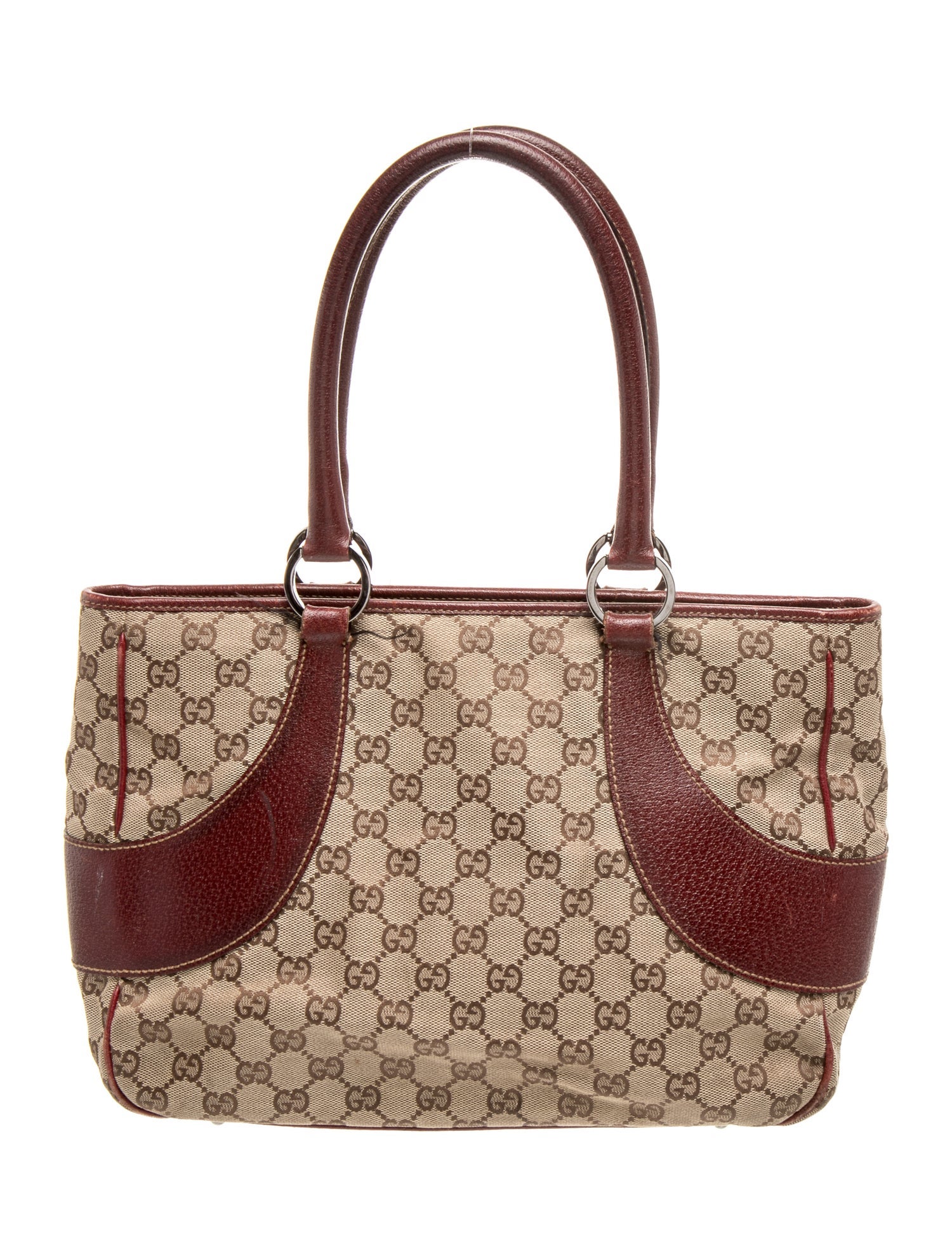 Gucci GG Canvas Top Handle Bag