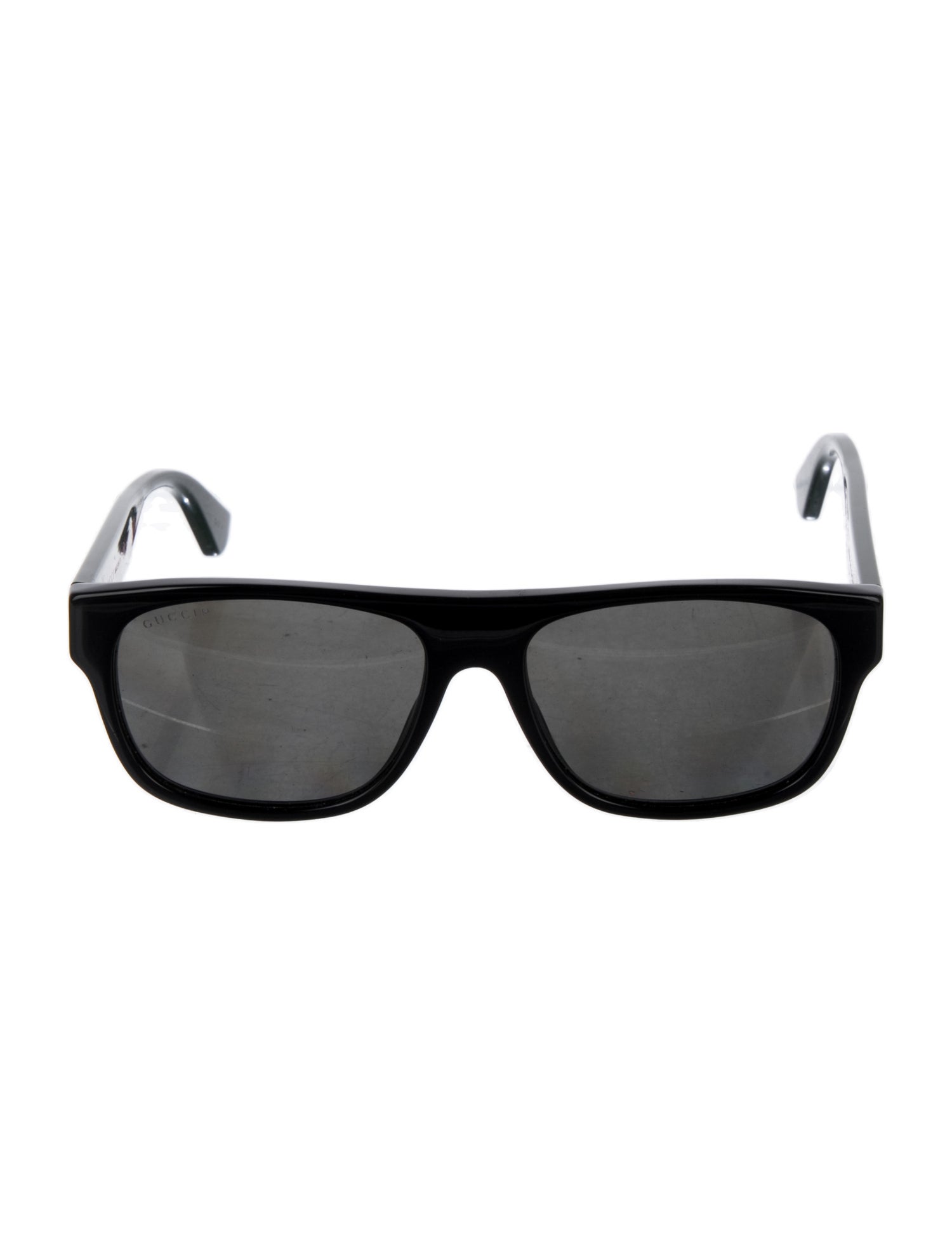 Gucci Web Accent Square Sunglasses