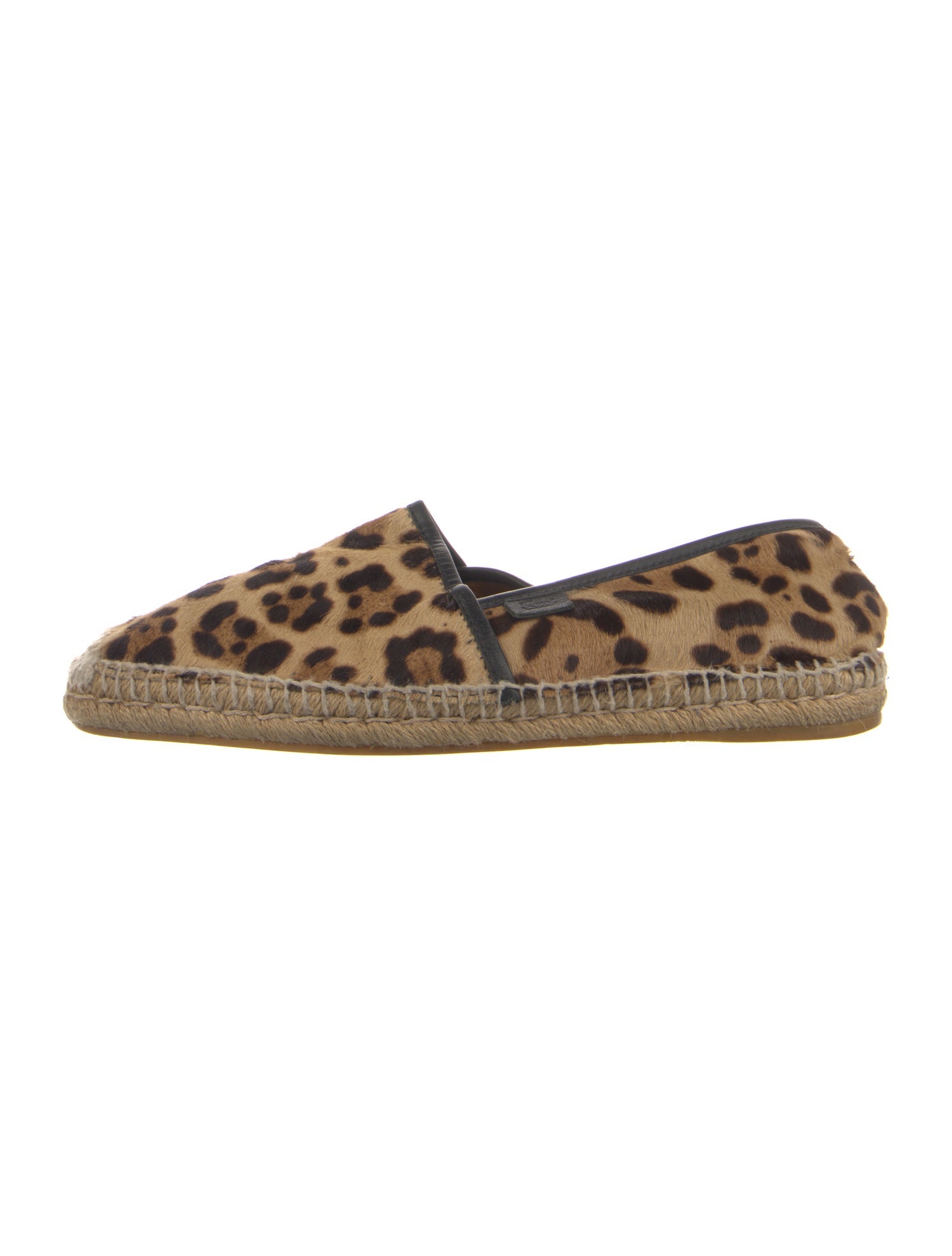 Gucci Ponyhair Animal Print Espadrilles