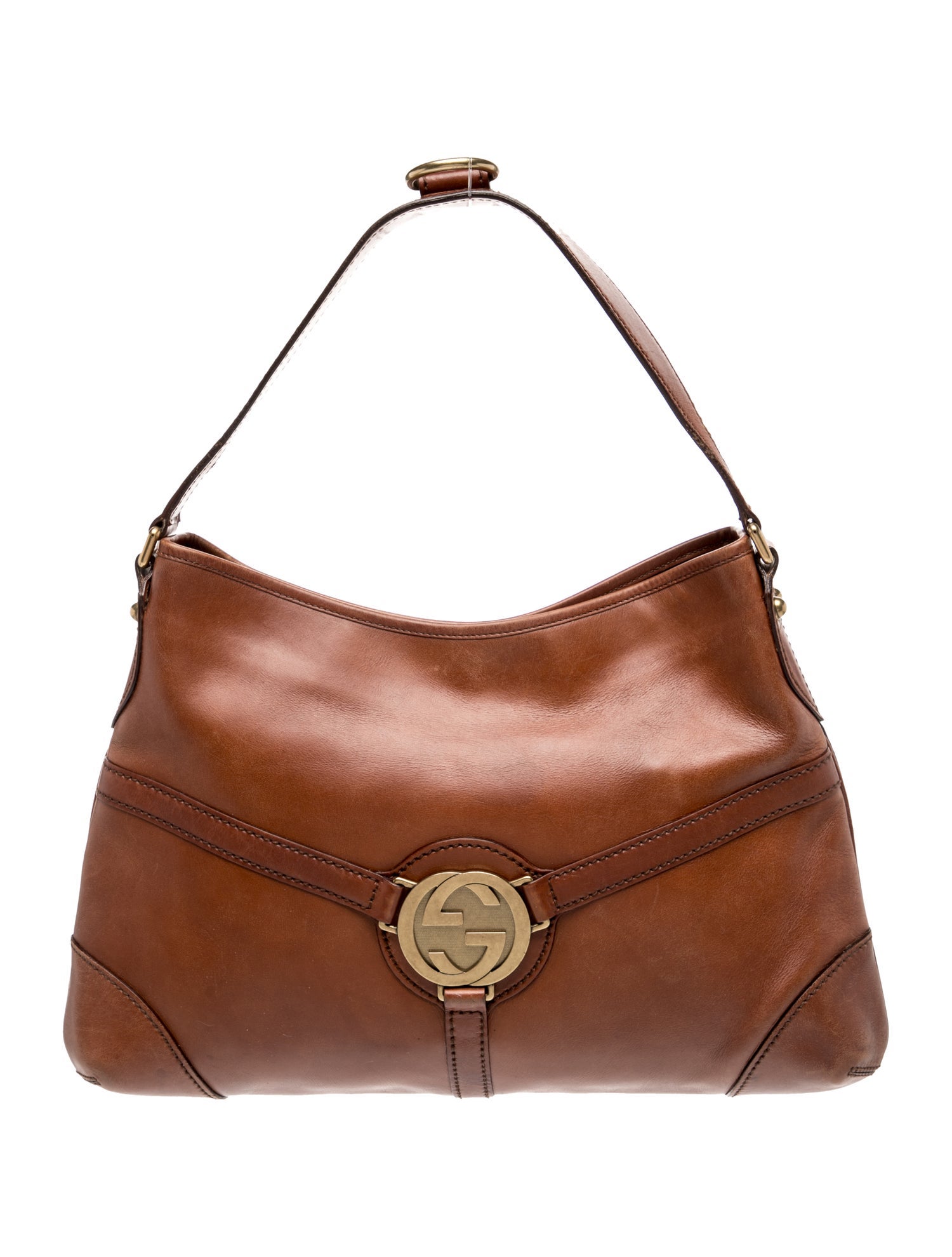 Gucci Interlocking G GG Reins Shoulder Bag