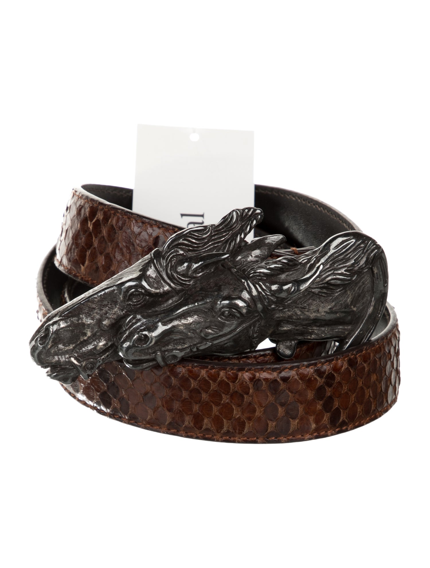 Gucci Snakeskin Waist Belt