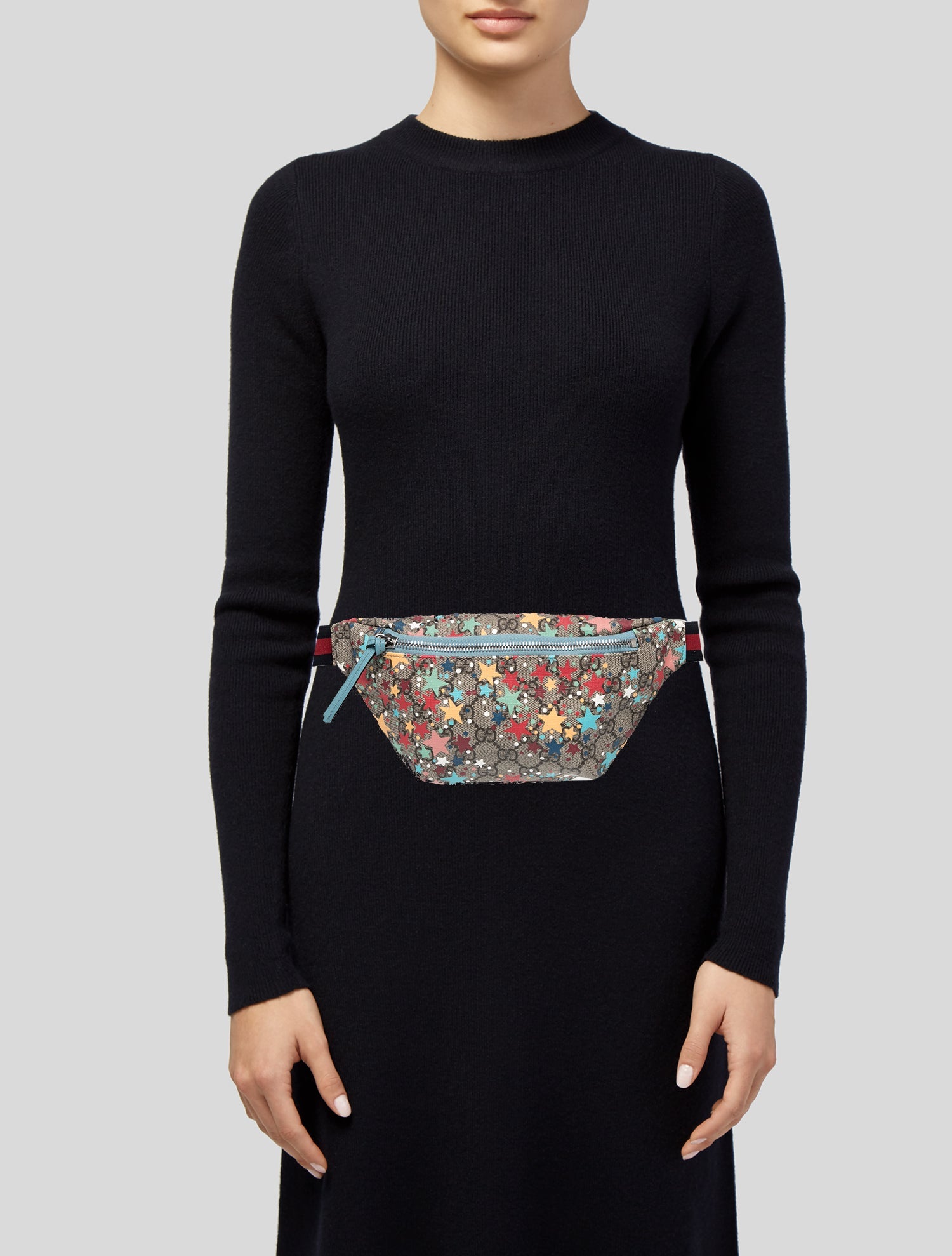 Gucci GG Supreme Stars Belt Bag