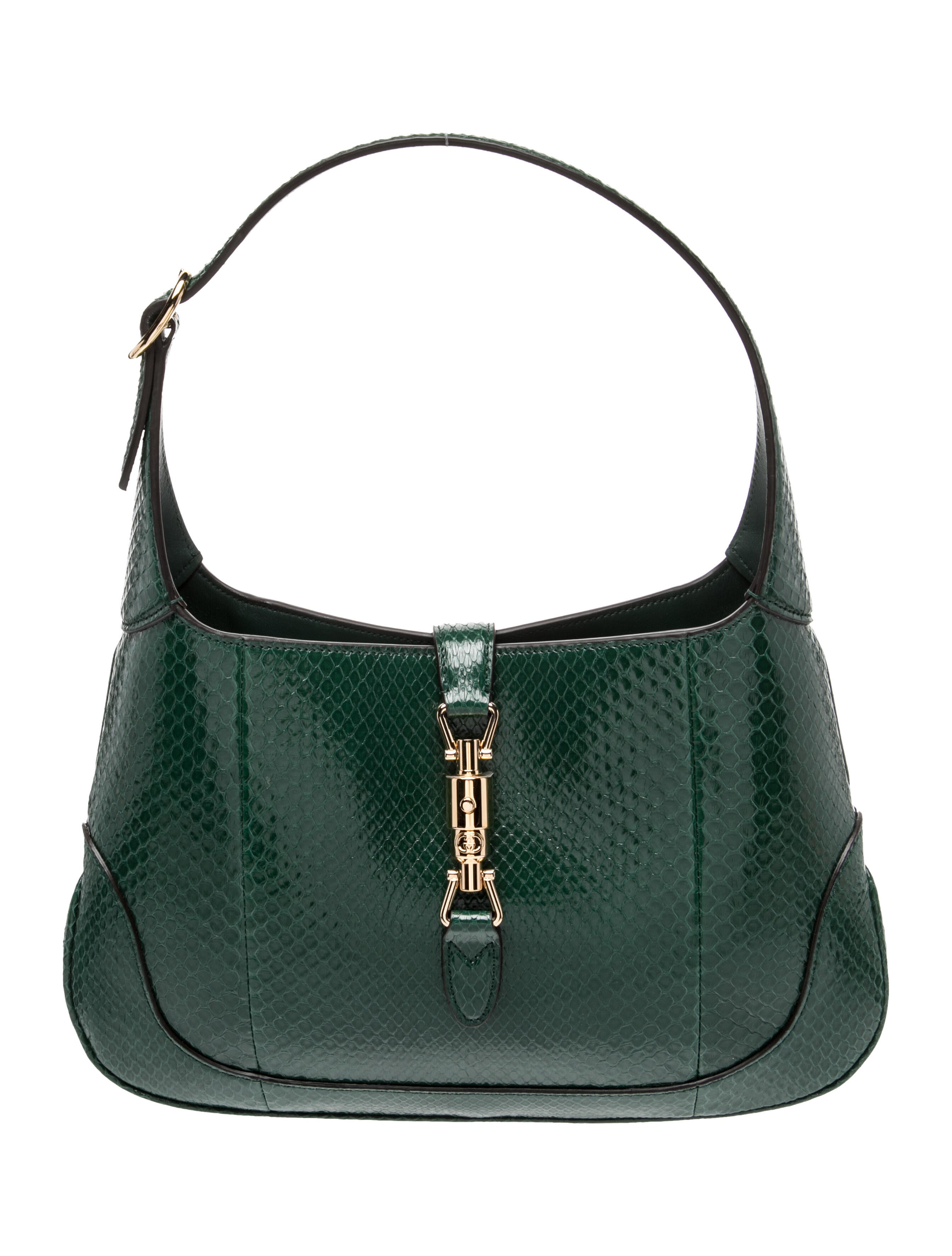 Gucci Piston Lock Top Handle Bag