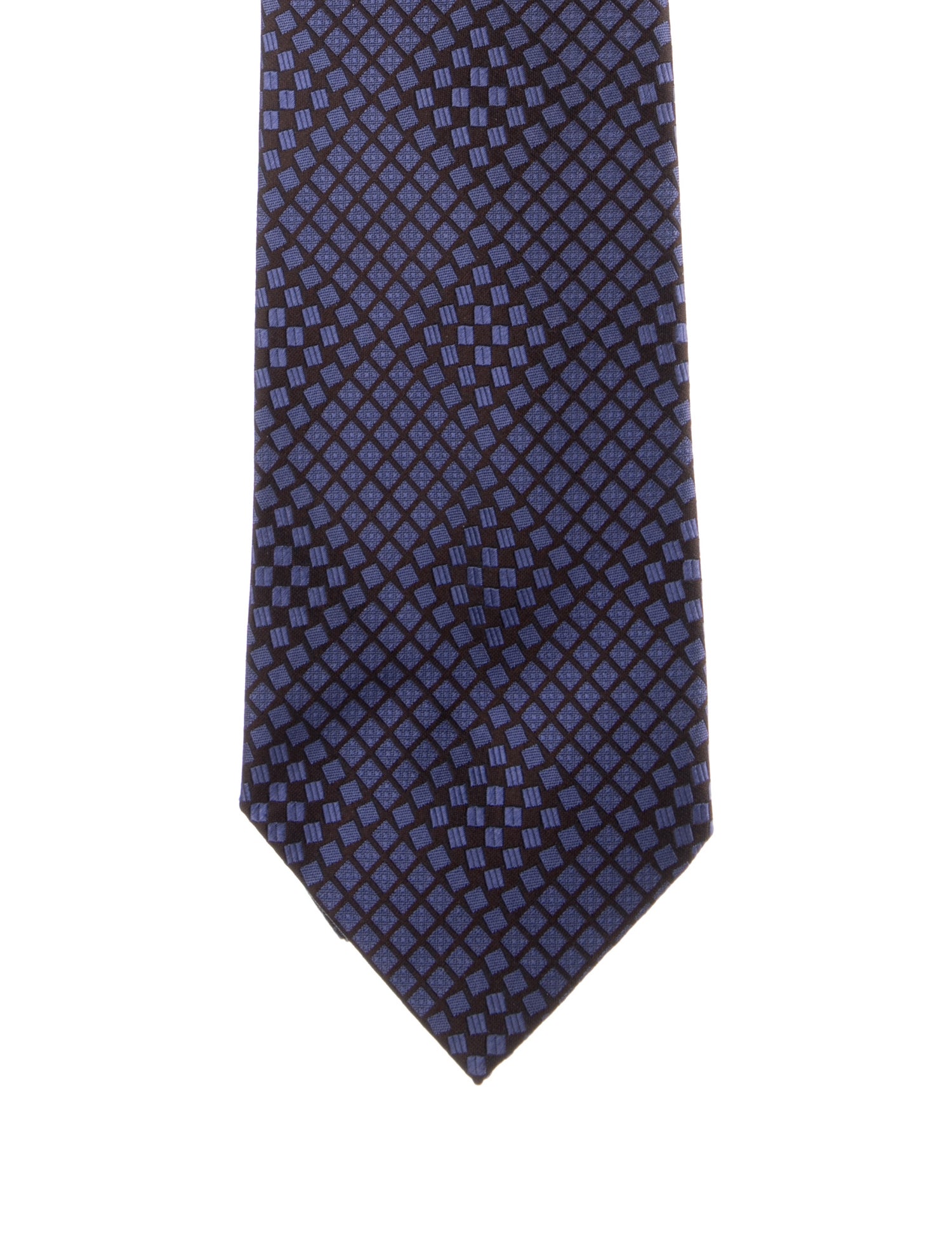 Gucci Pattern Print Silk Tie