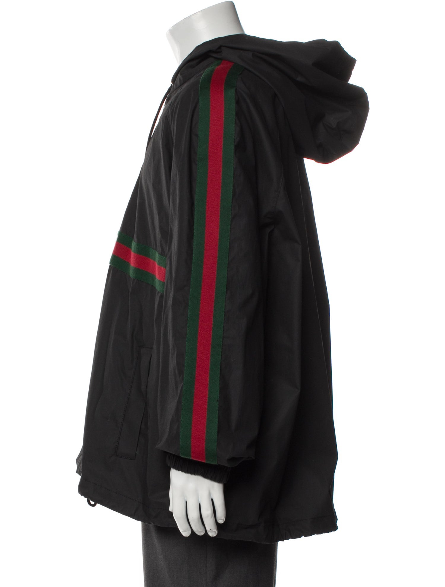 Gucci 2020 Web Accent Windbreaker w/ Tags