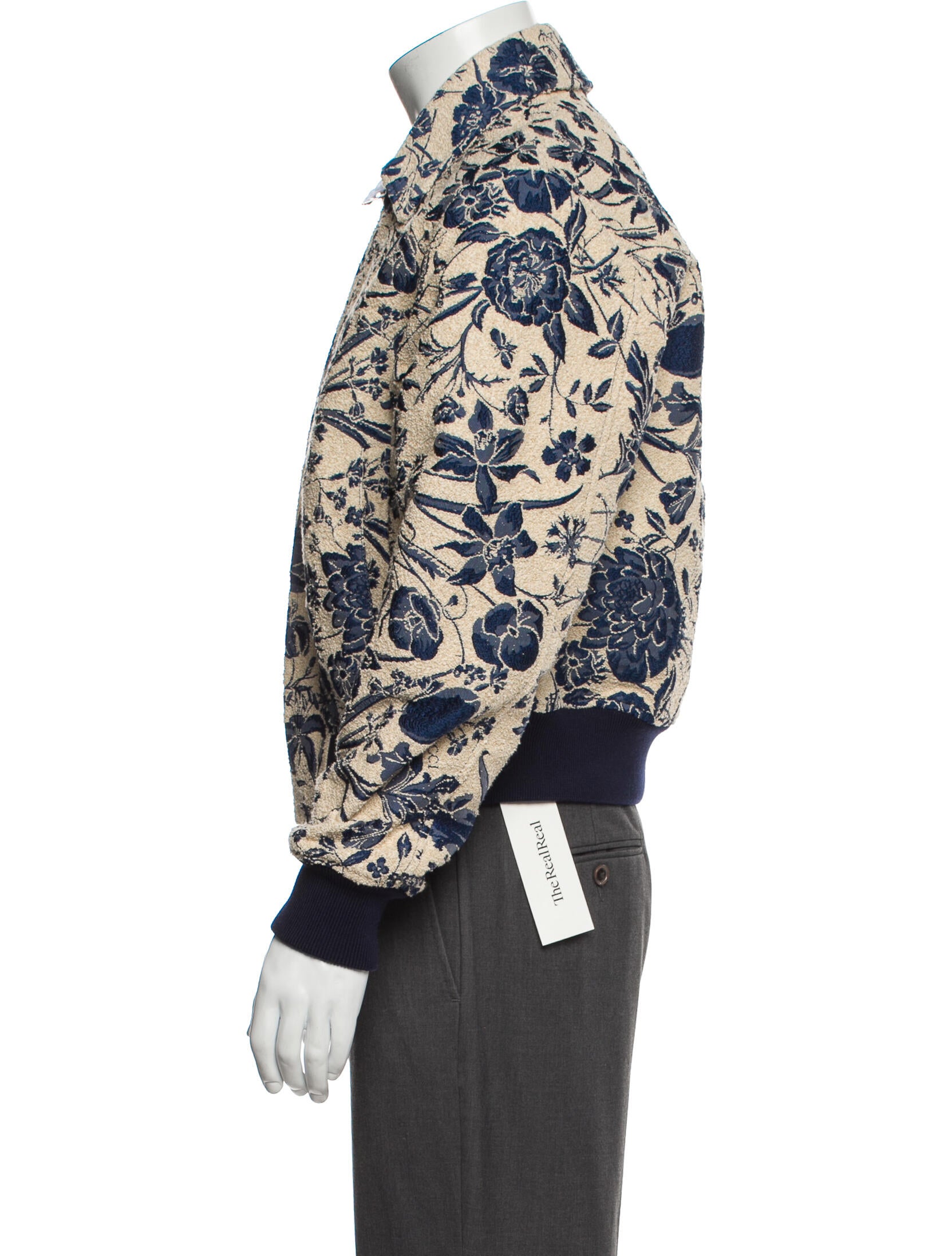 Gucci 2025 Flora Print Bomber Jacket w/ Tags