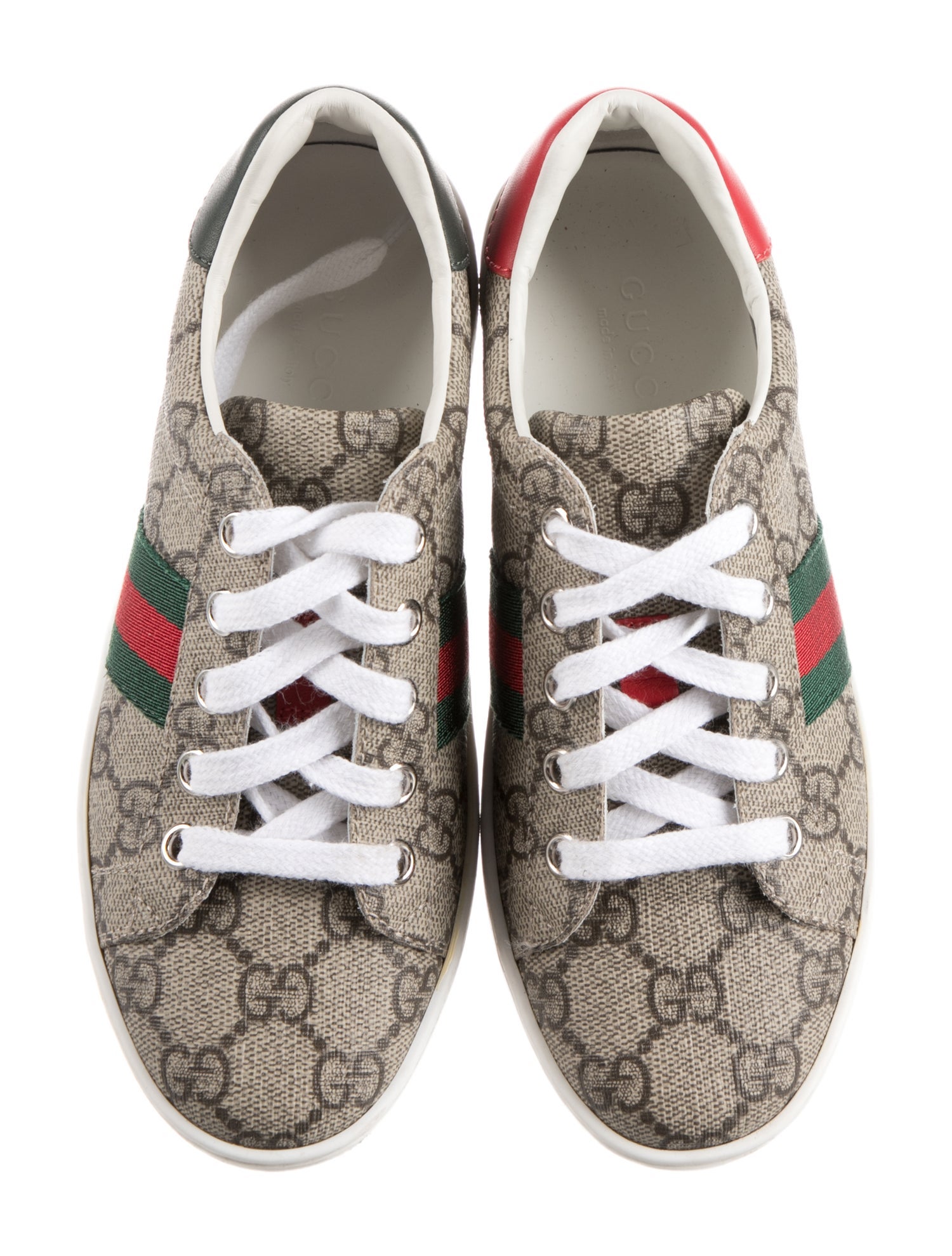 Gucci Coated Canvas GG Supreme Kids Sneaker