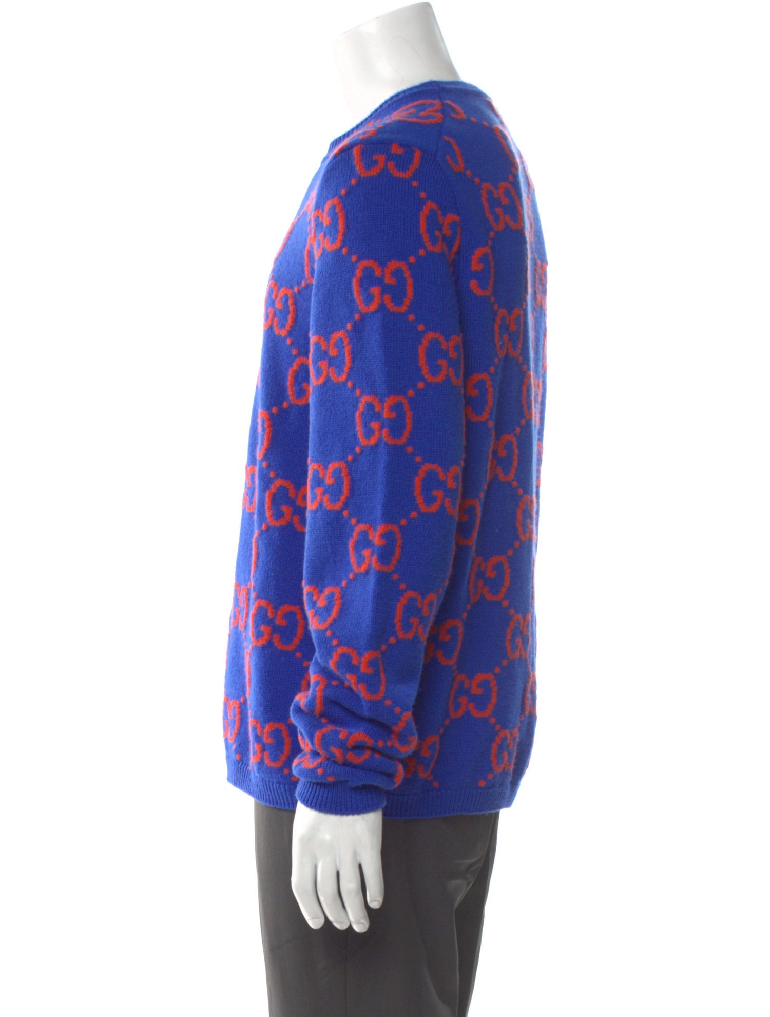 Gucci GG Logo Wool Pullover