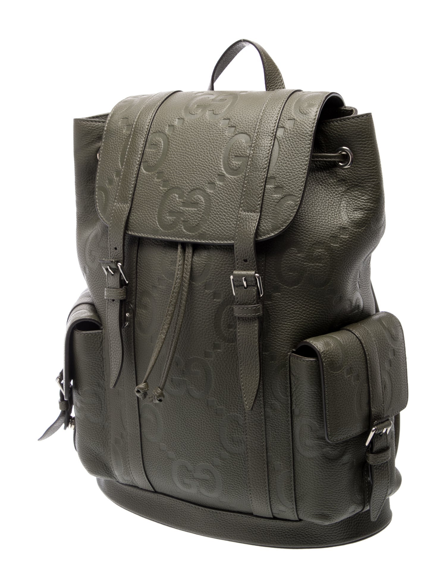 Gucci Jumbo GG Signature Embossed Backpack