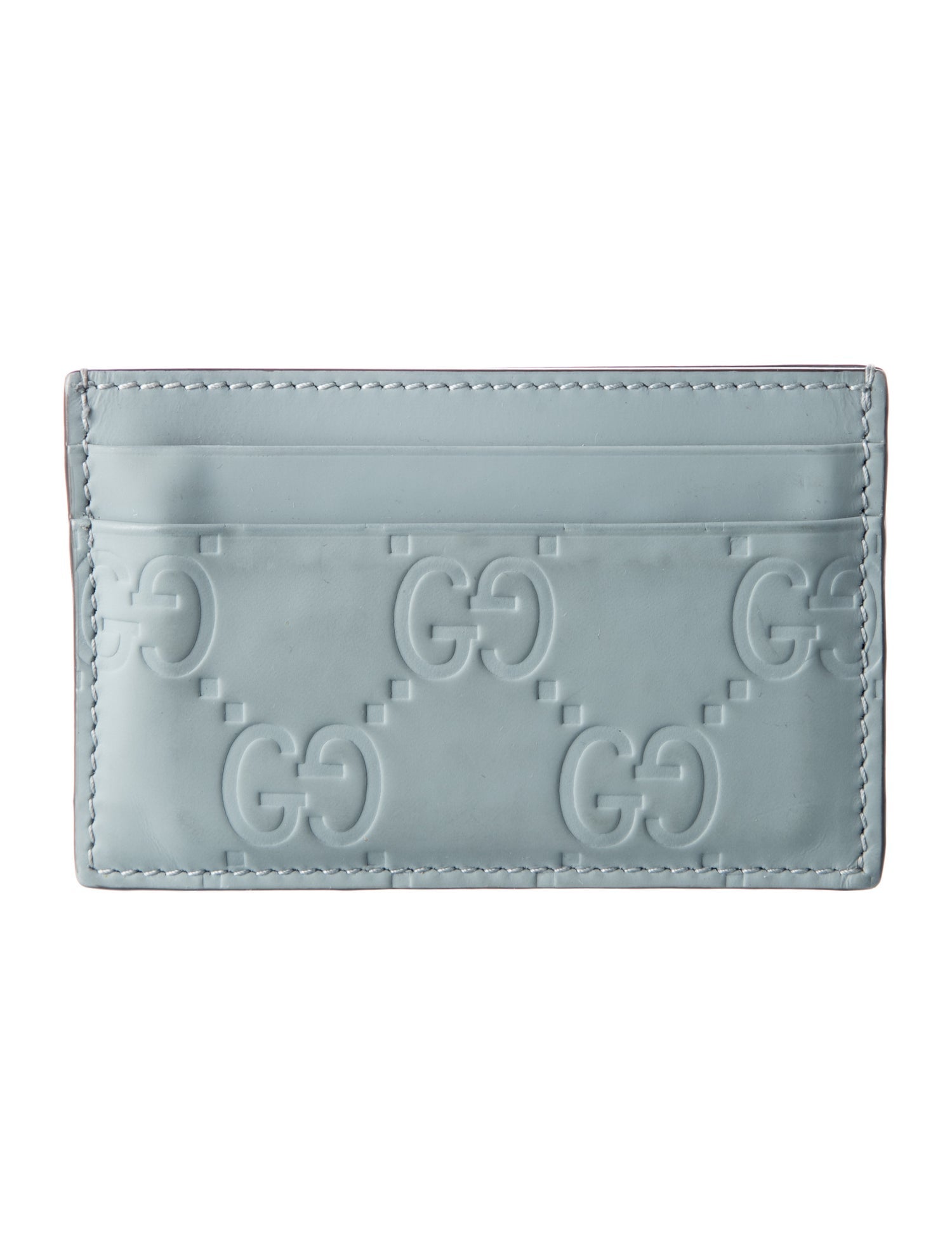 Gucci GG Logo Leather Card Holder