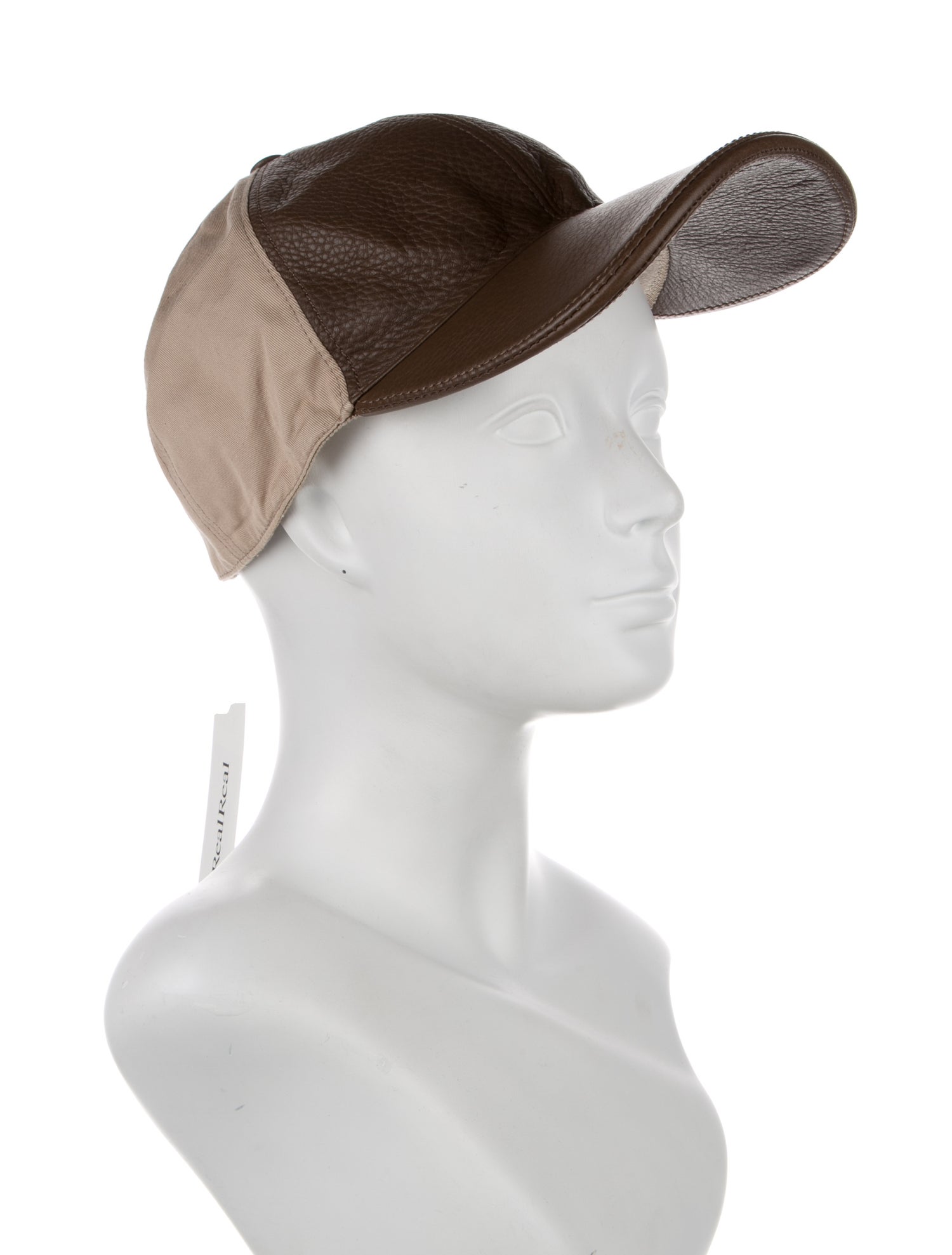 Gucci Leather Baseball Cap