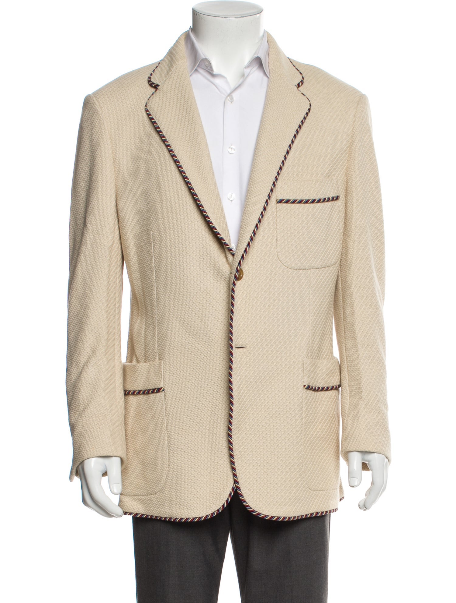 Gucci Braided Accent Blazer