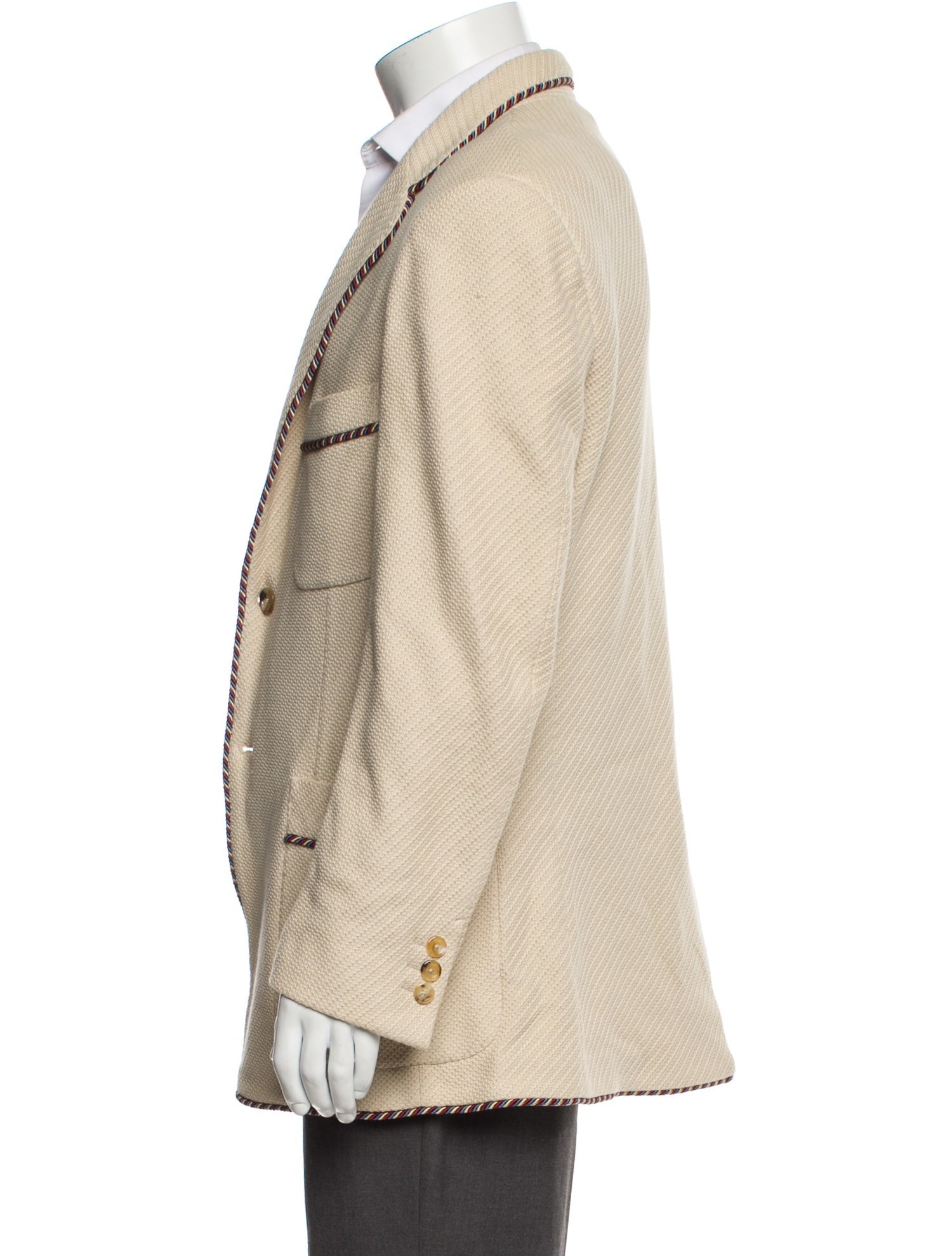 Gucci Braided Accent Blazer