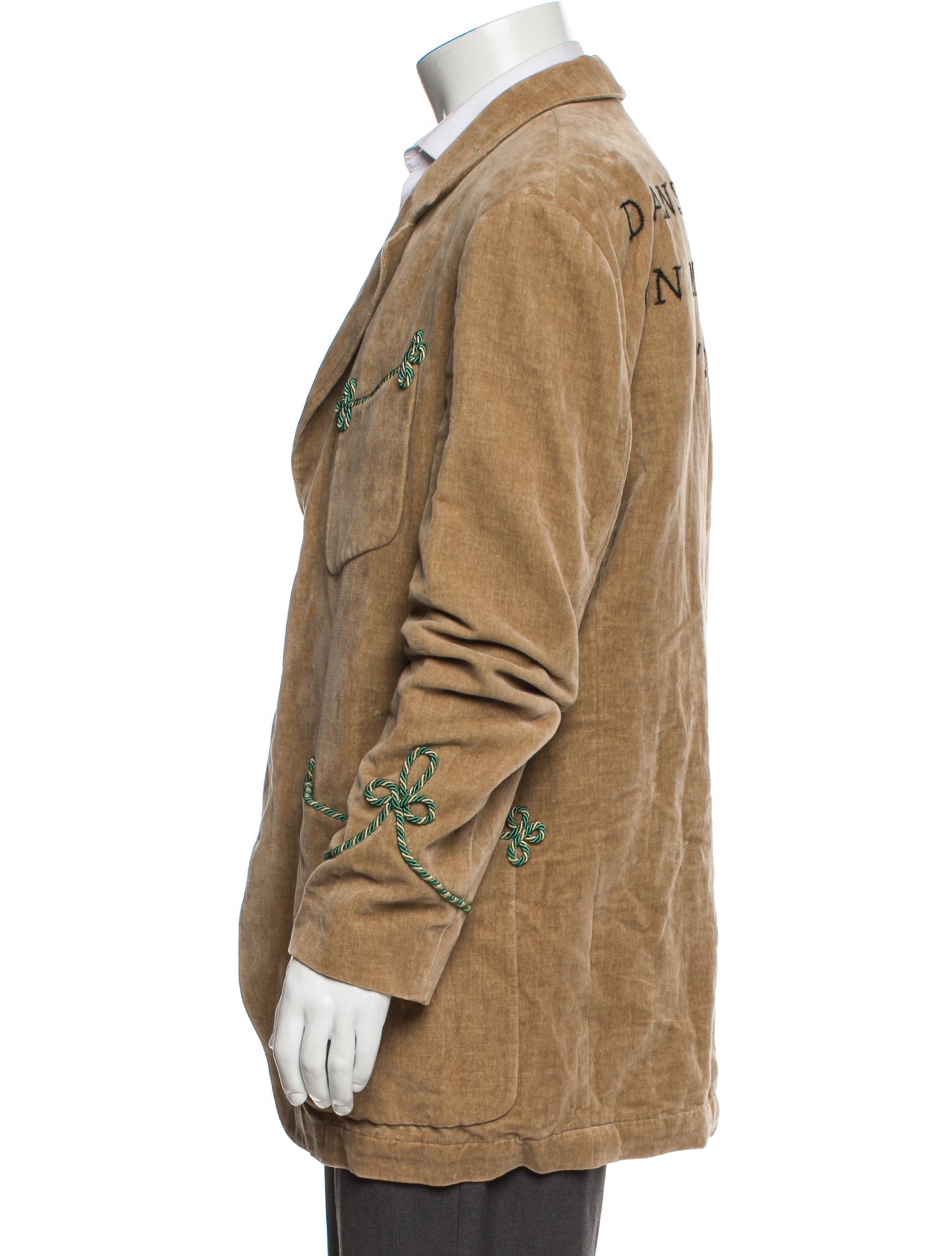 Gucci Braided Accent Blazer