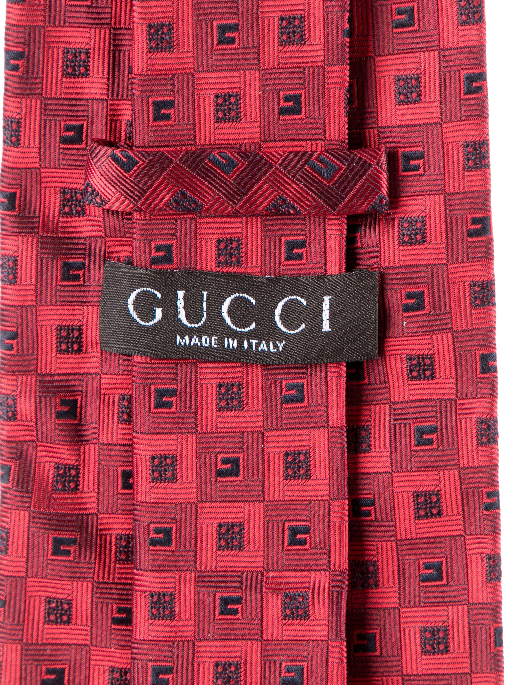 Gucci Mens' Silk Tie