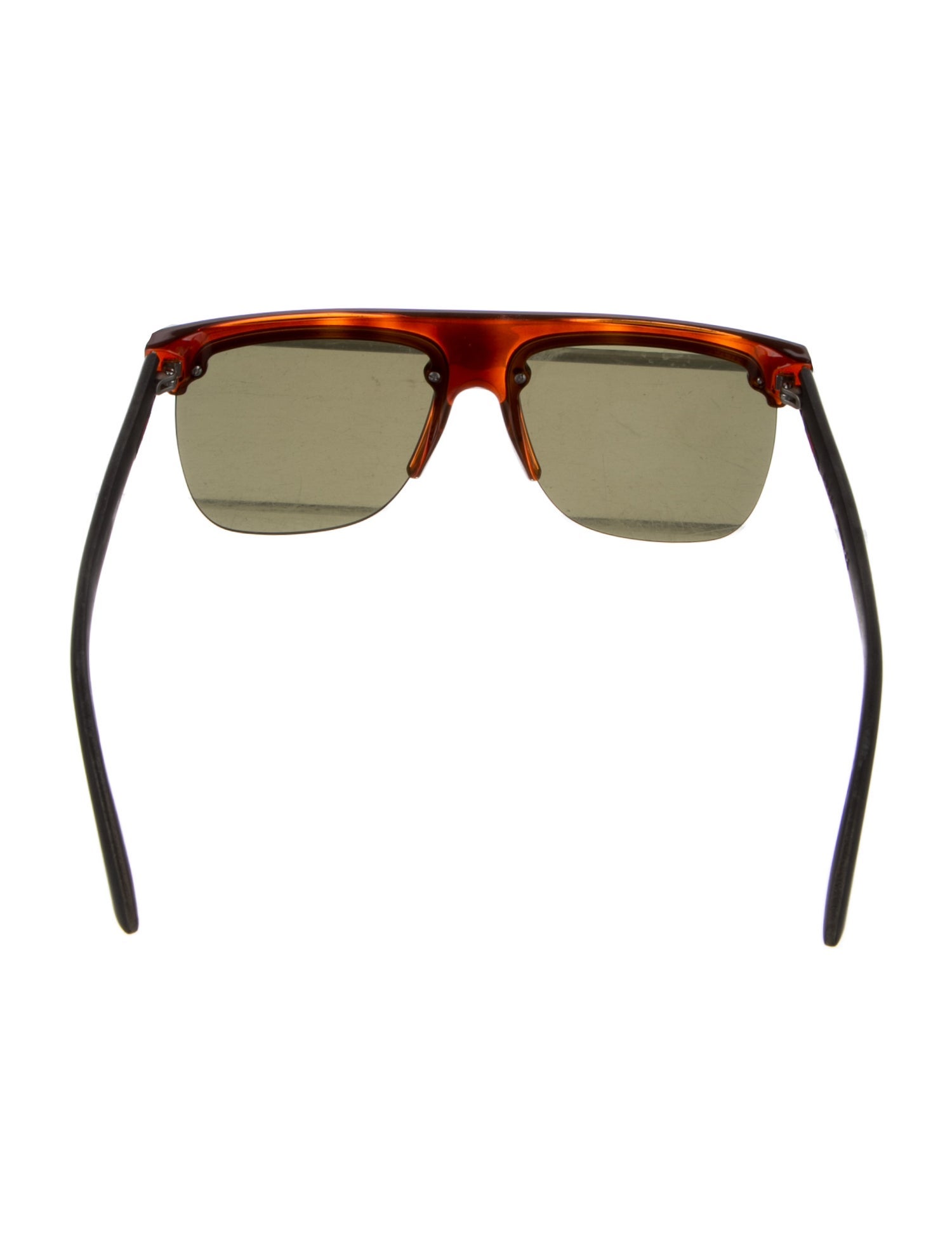 Gucci Sylvie Web Accent Square Sunglasses