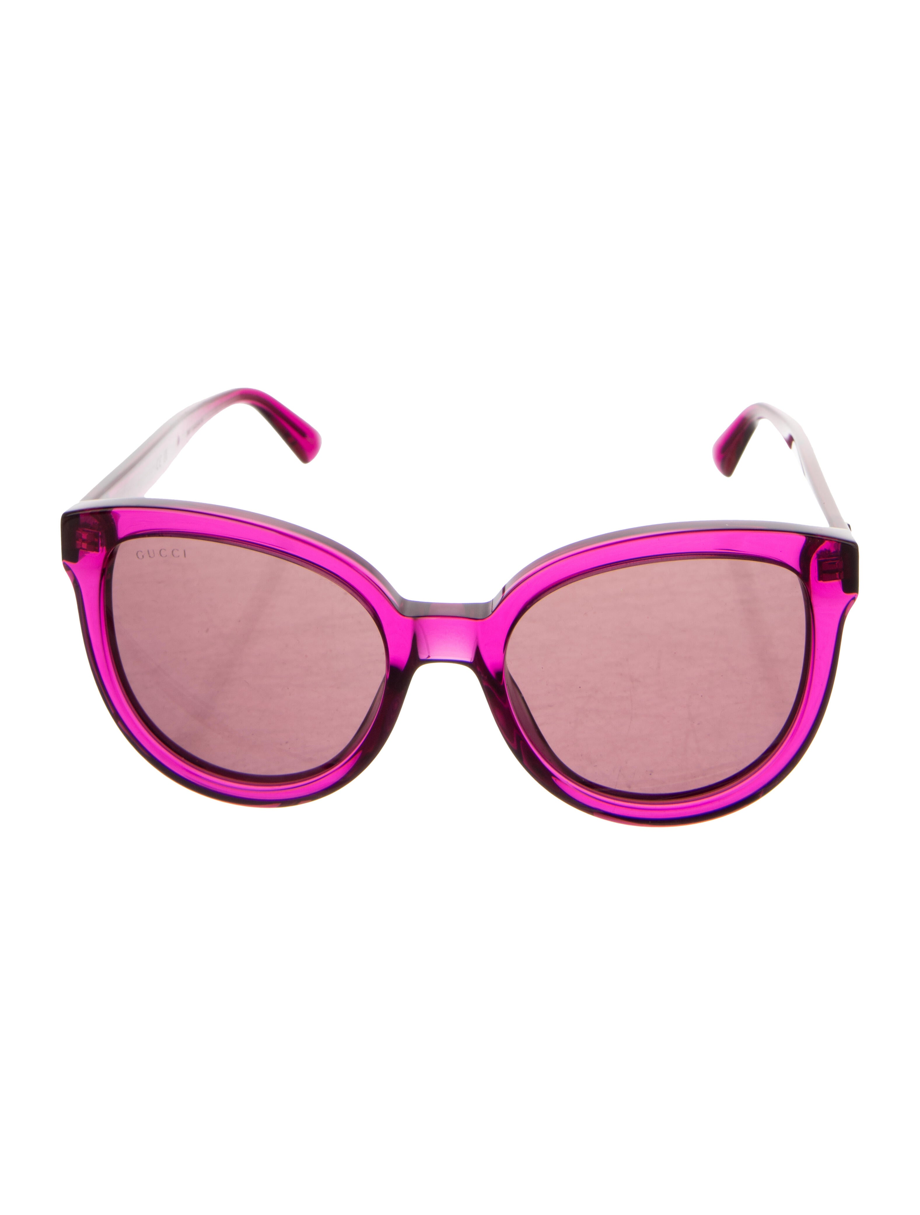 Gucci Interlocking G Logo Oversize Sunglasses