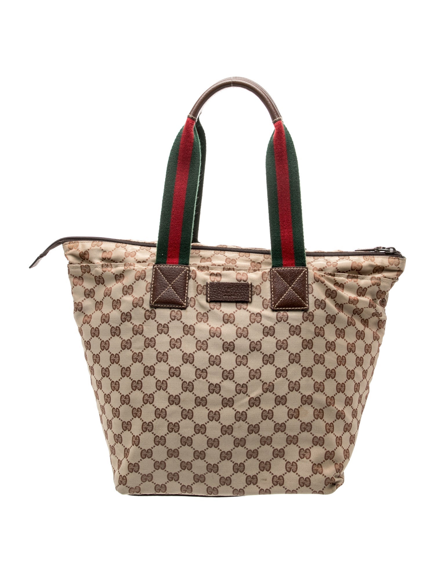 Gucci GG Canvas Top Handle Bag