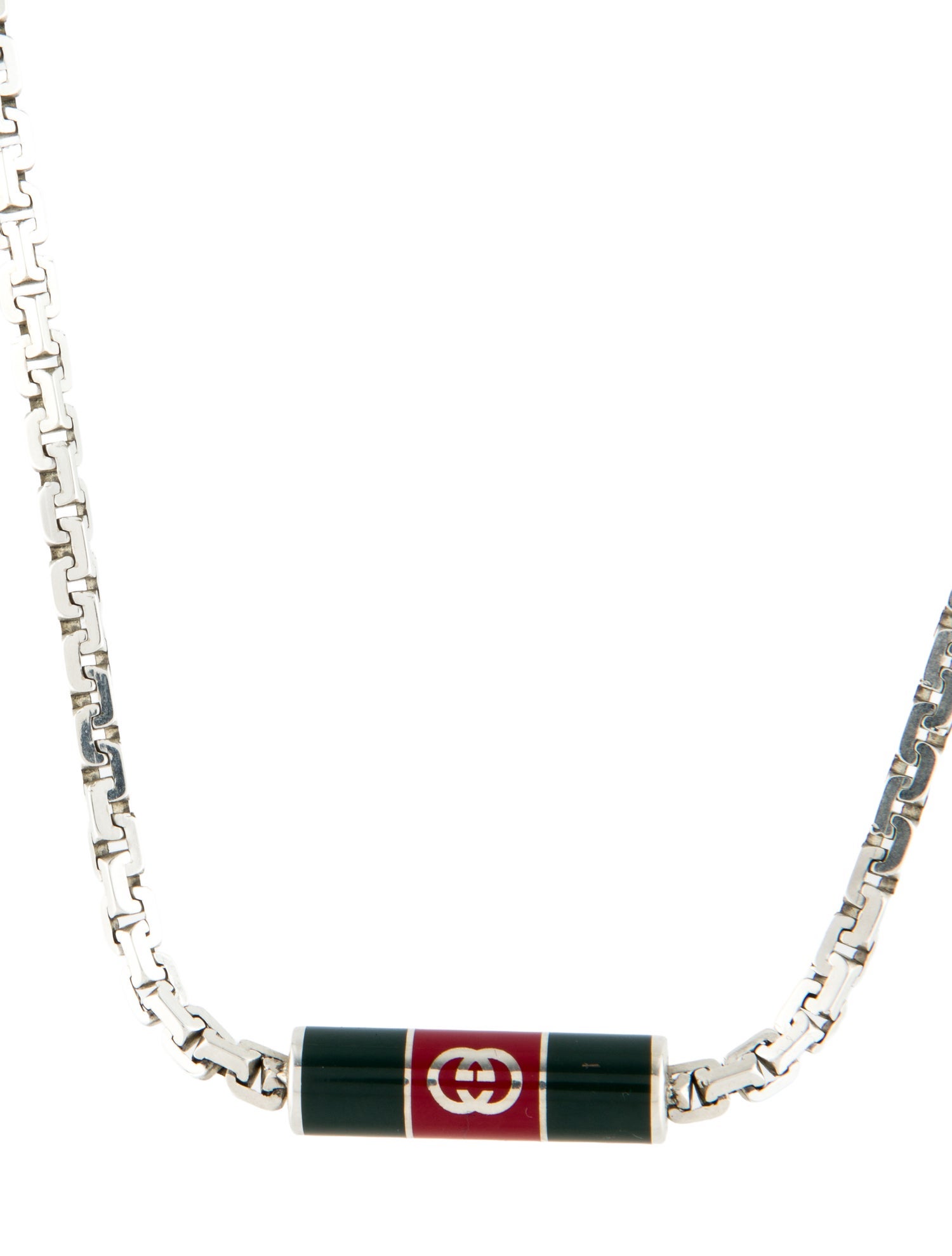 Gucci Necklace with Web Detail