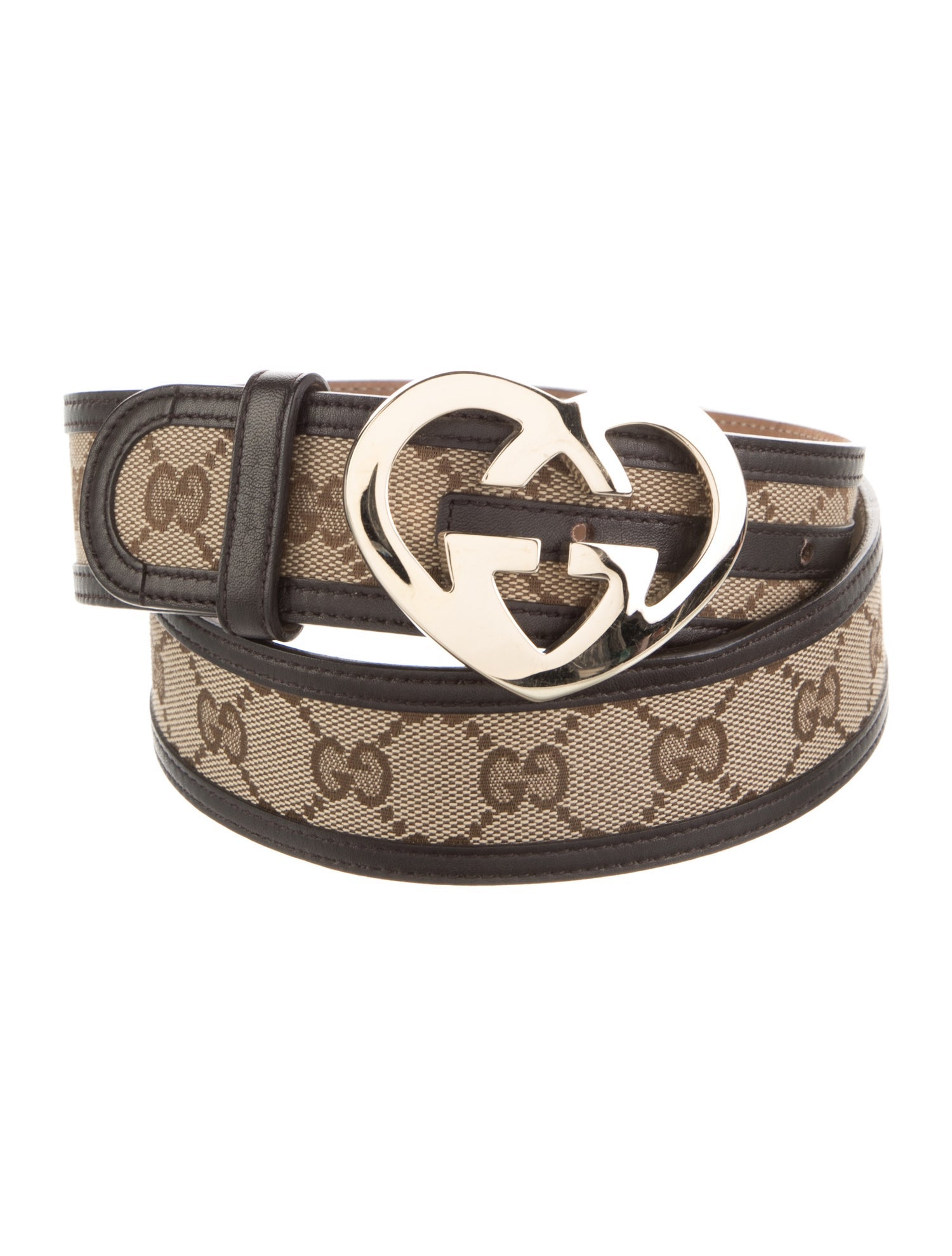 Gucci GG Canvas Canvas Belt