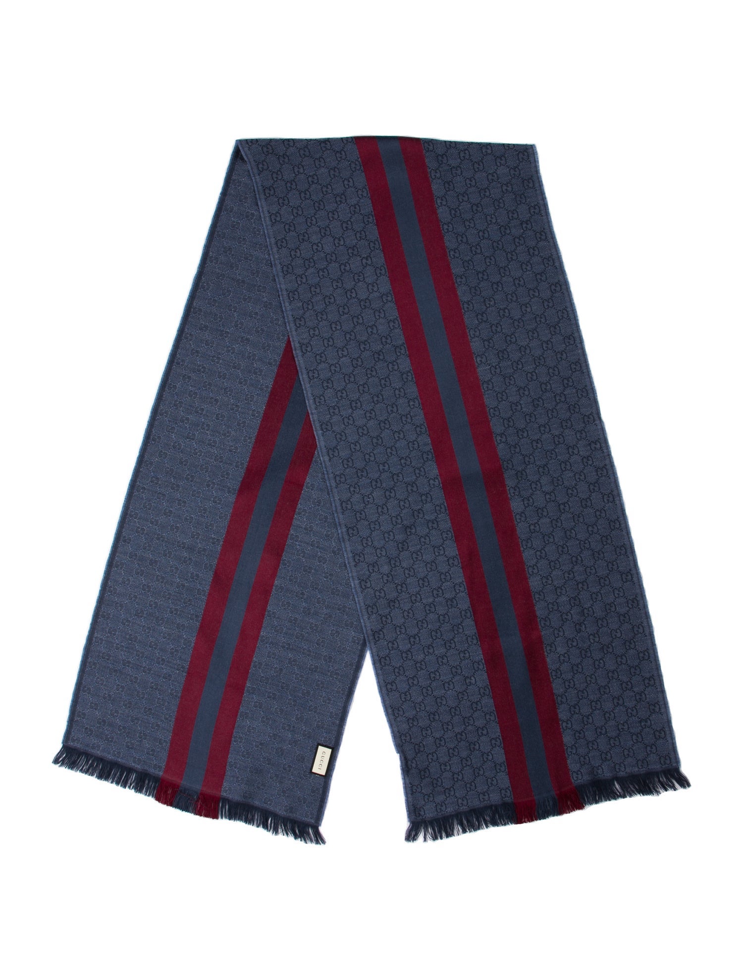 Gucci Wool Striped Shawl