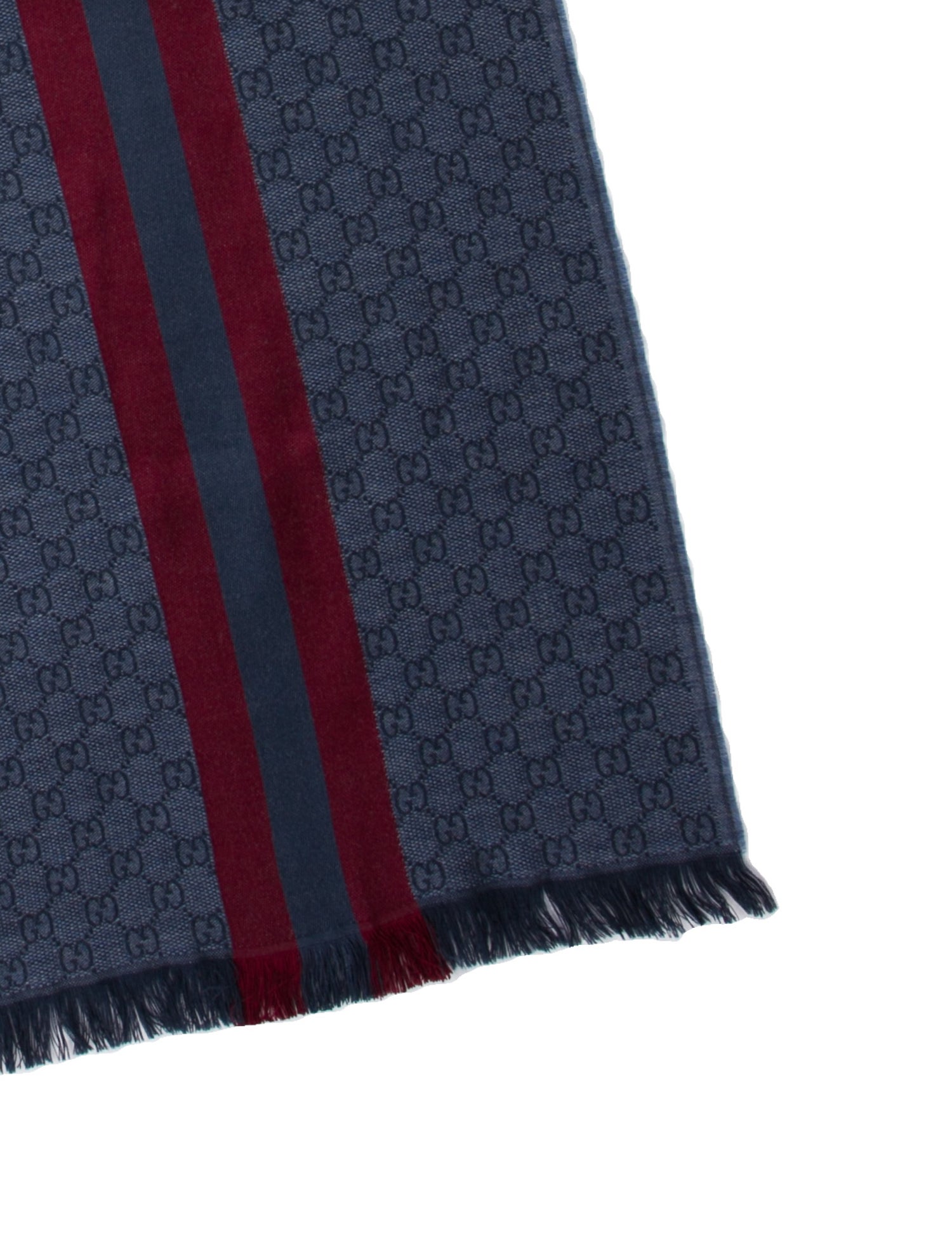 Gucci Wool Striped Shawl