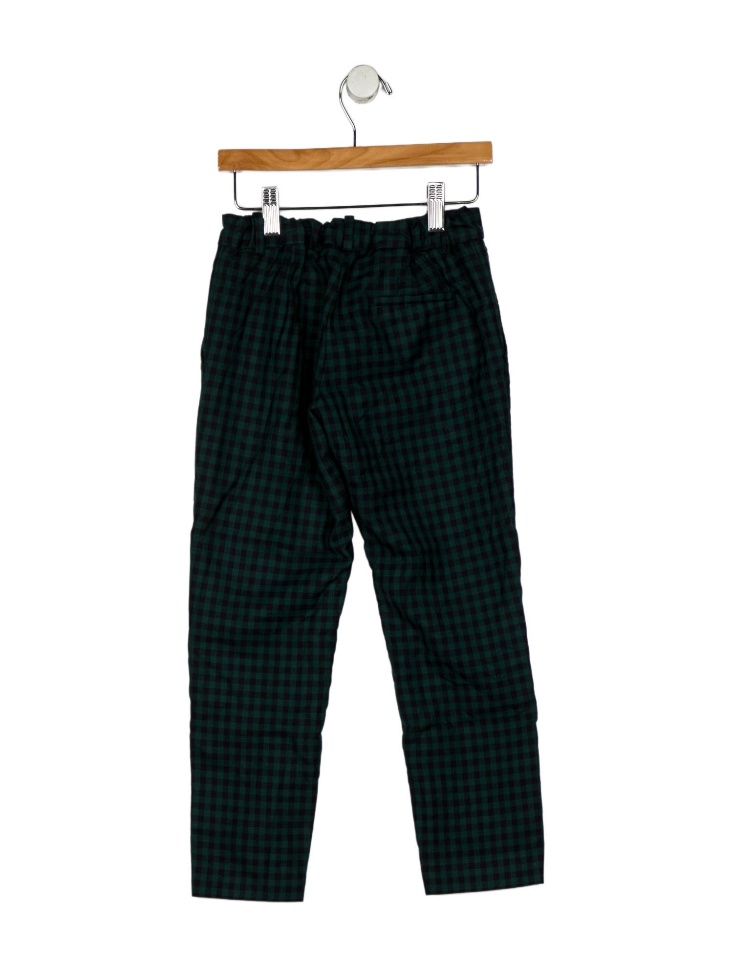 Gucci Boys' Gingham Checkered Straight-Leg Pants