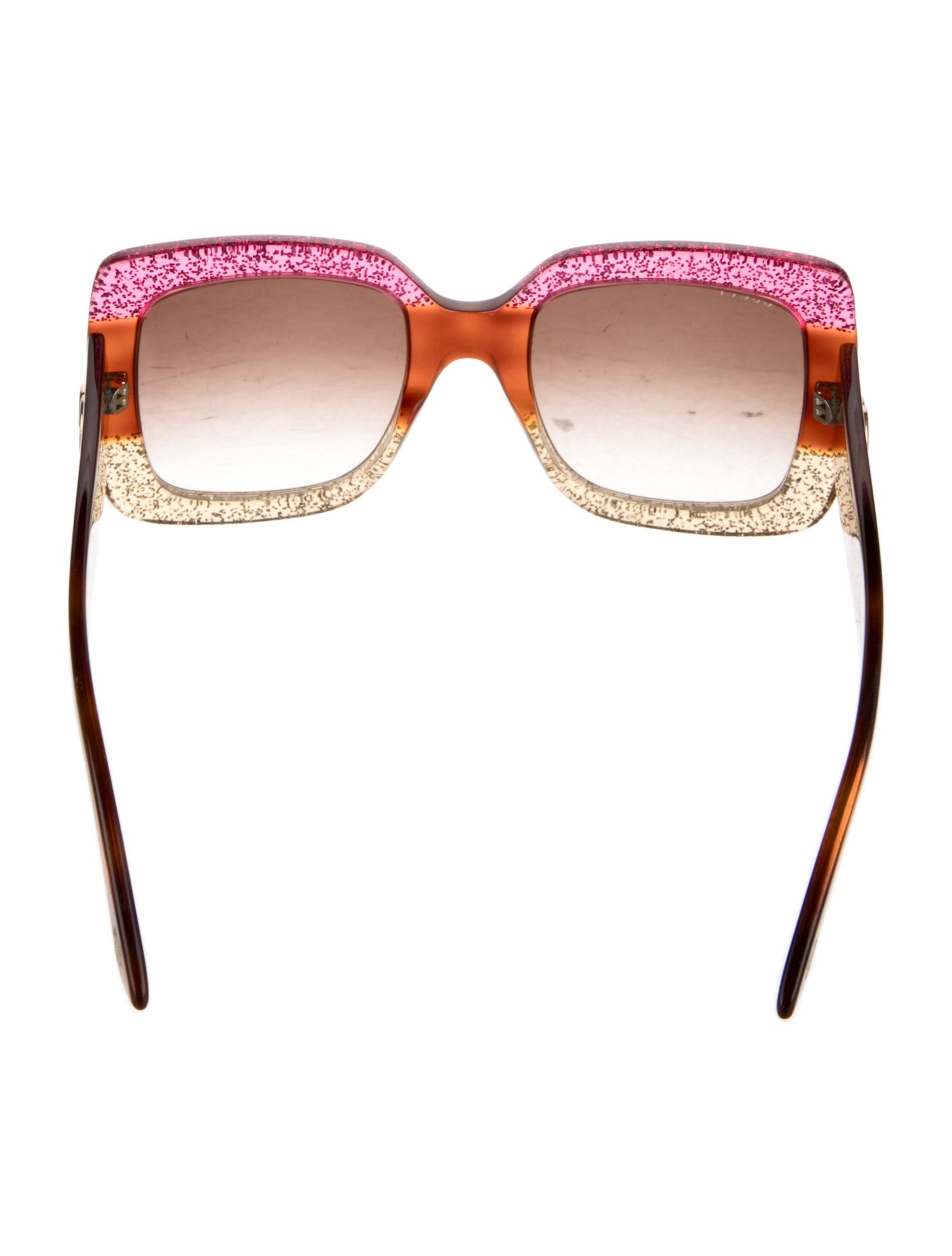 Gucci Double G Logo Oversize Sunglasses