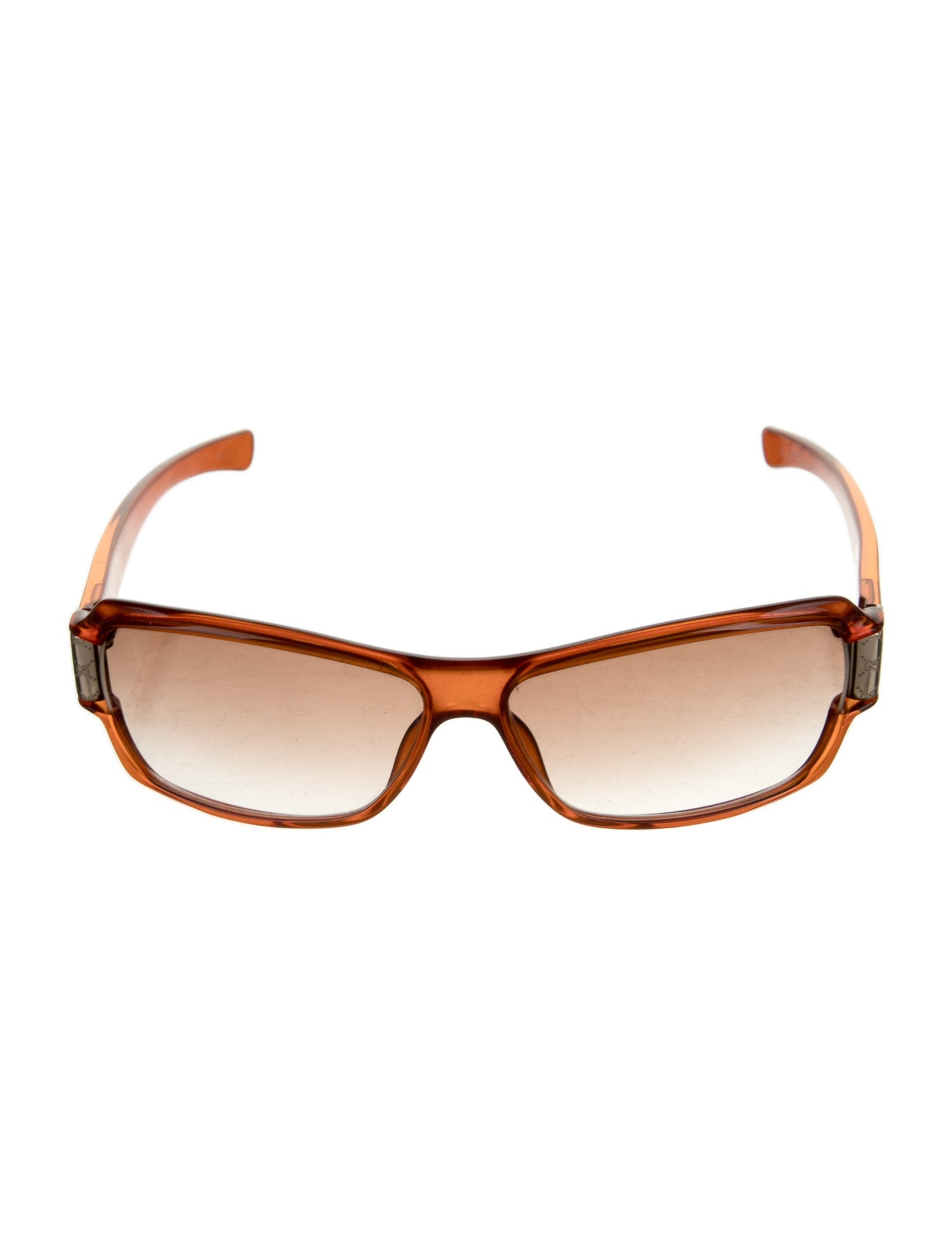 Gucci Interlocking G Logo Shield Sunglasses