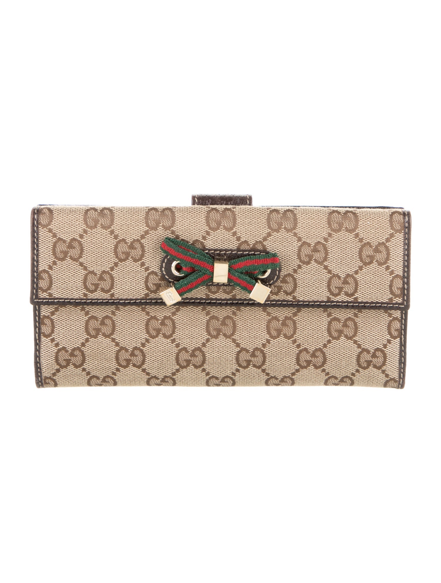 Gucci GG Canvas Canvas Continental Wallet