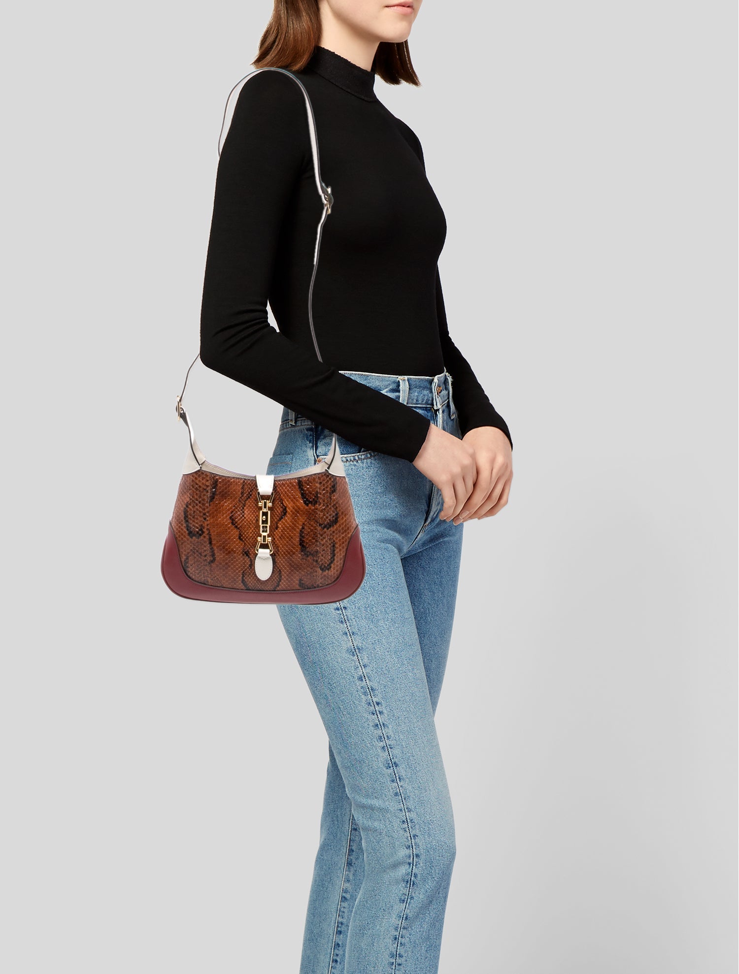 Gucci Snakeskin Jackie 1961 Small