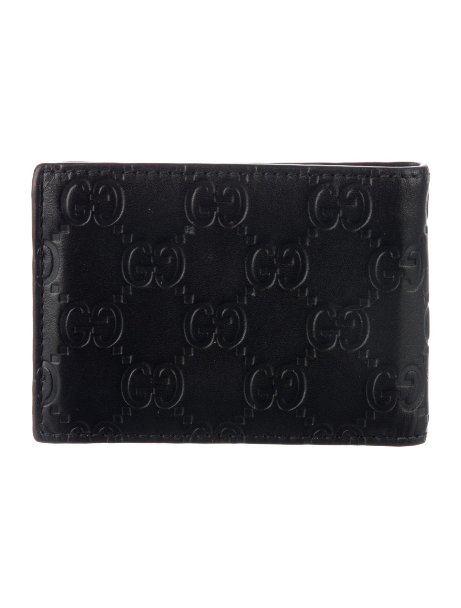 Gucci GG Logo Leather Card Holder