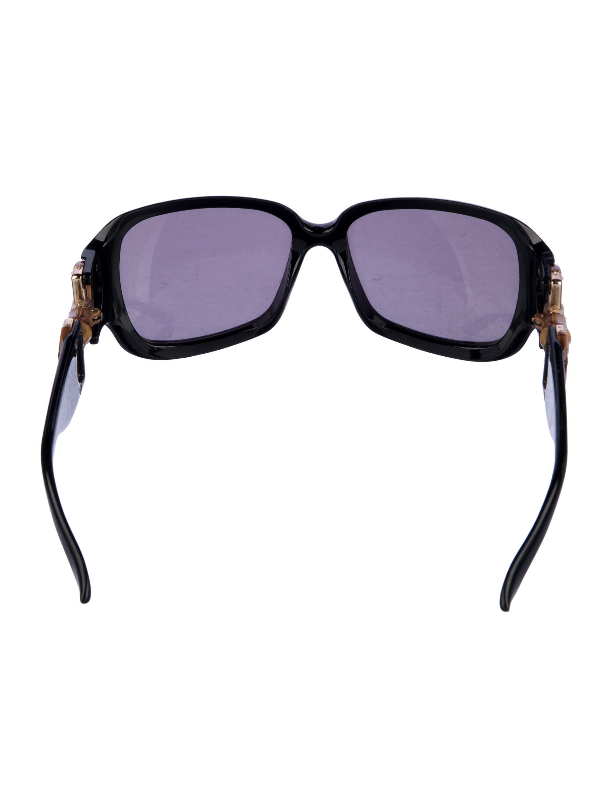 Gucci Bamboo Accent Square Sunglasses