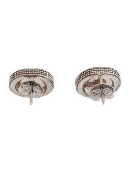 Interlocking G Textured Stud Earrings
