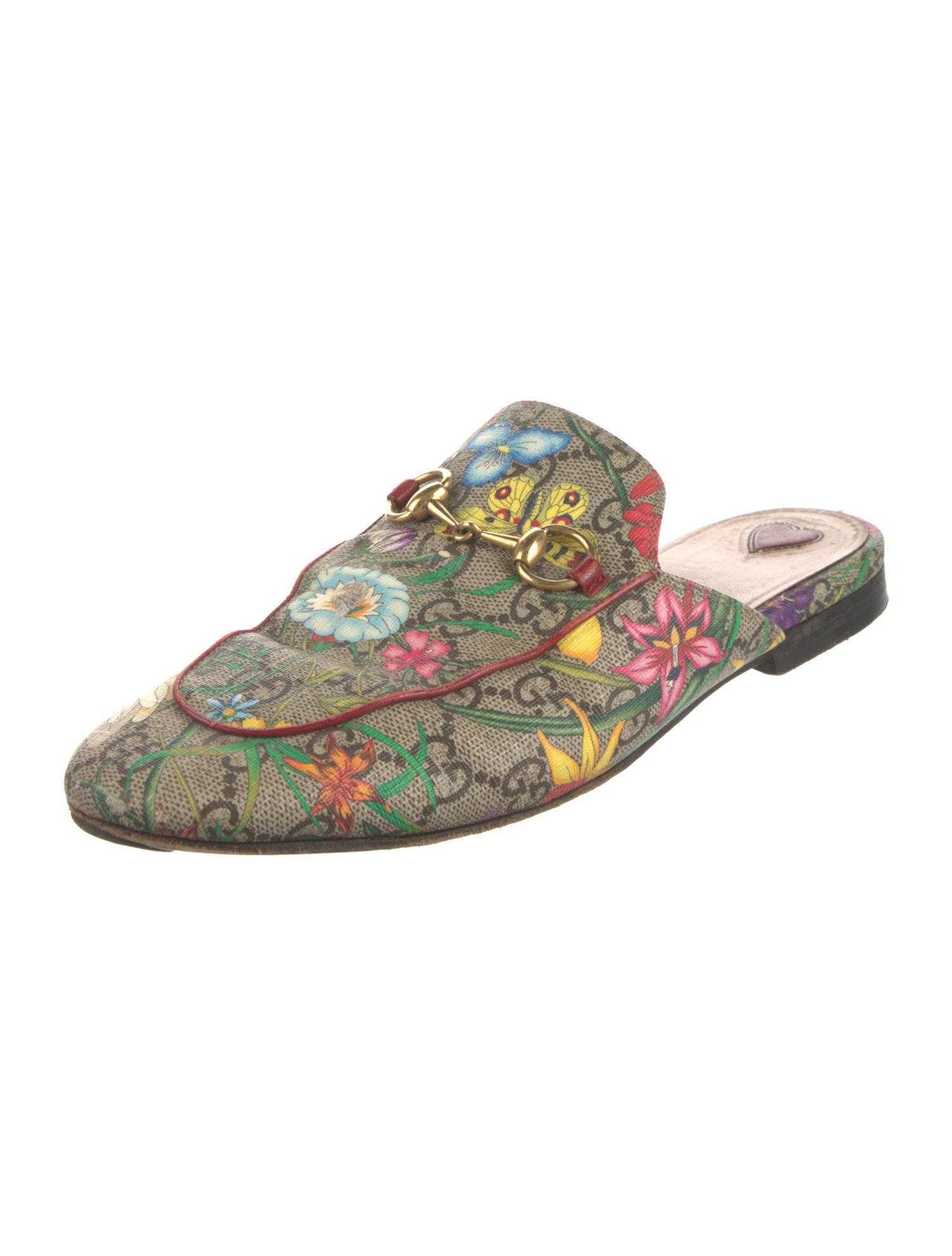 Gucci Flora Print Mules