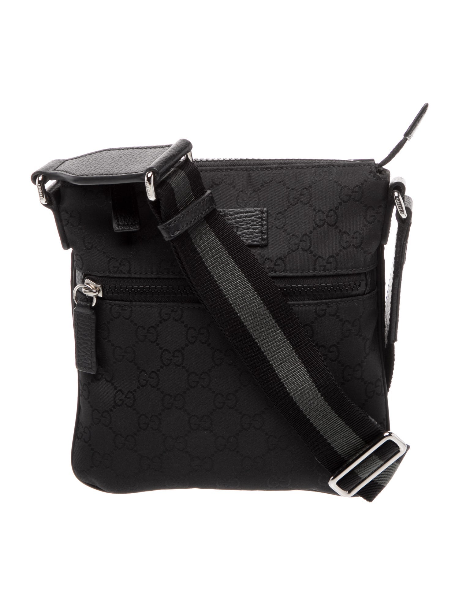 Gucci GG Nylon Messenger Bag