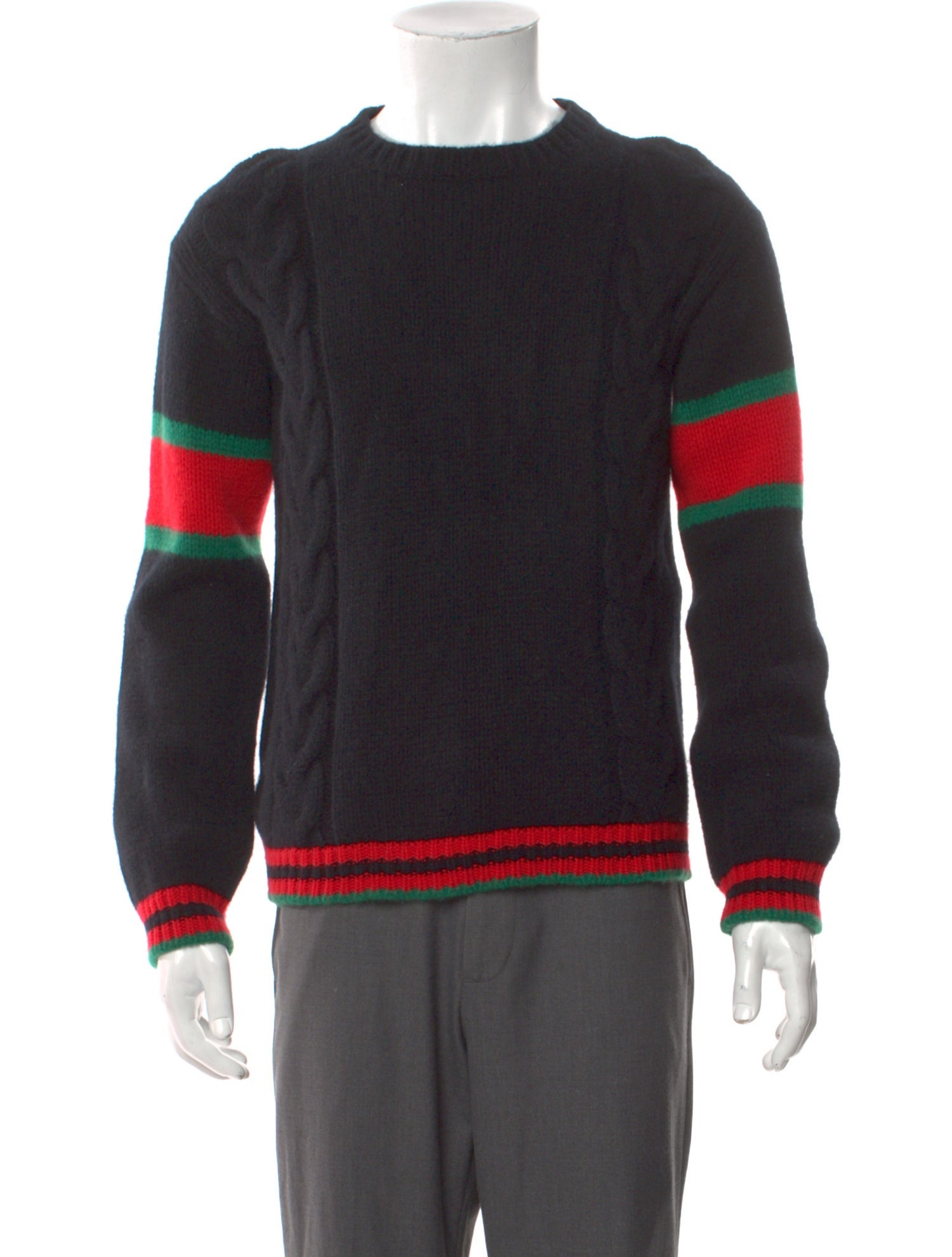 Gucci 2019 Web Accent Pullover