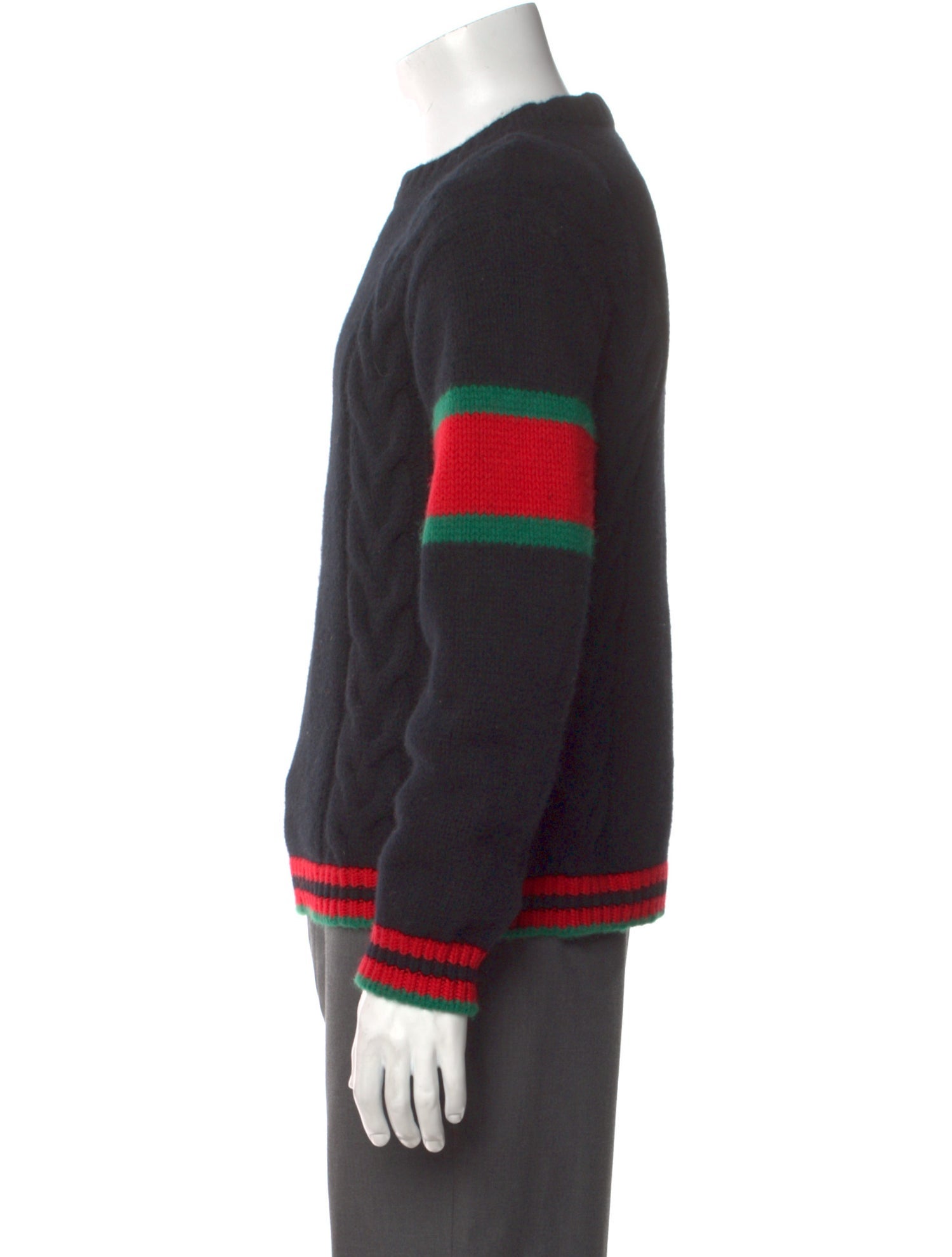 Gucci 2019 Web Accent Pullover