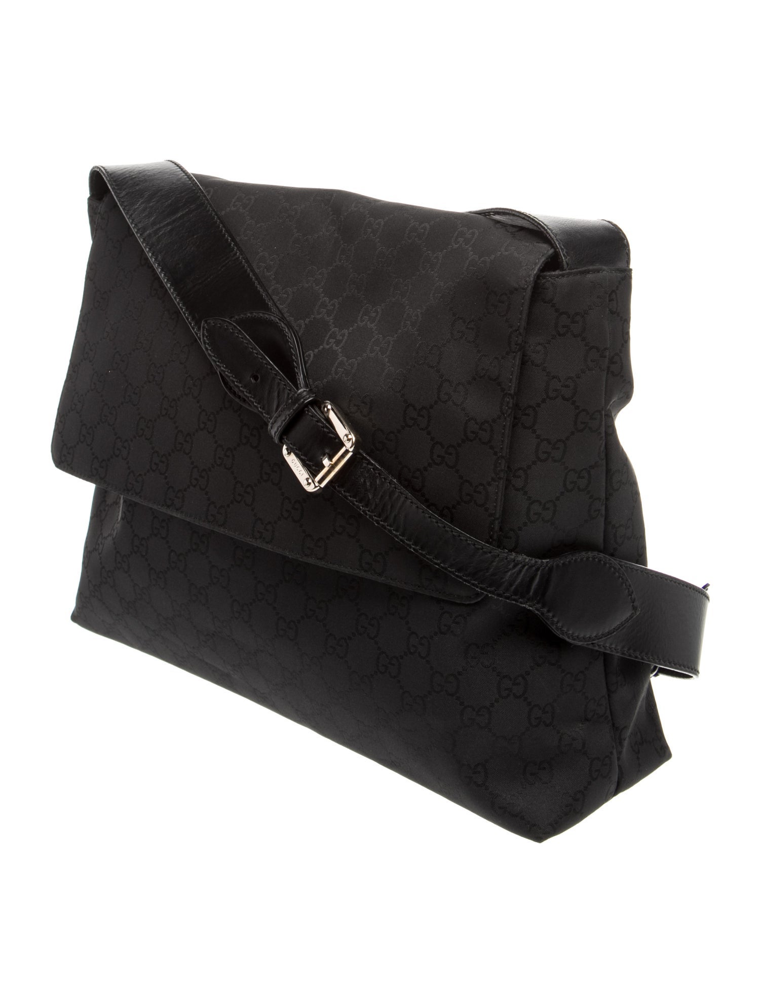 Gucci GG Nylon Messenger Bag