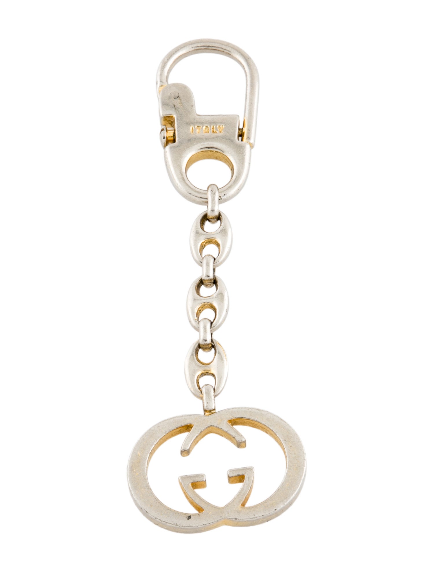 Gucci Silver Keychain