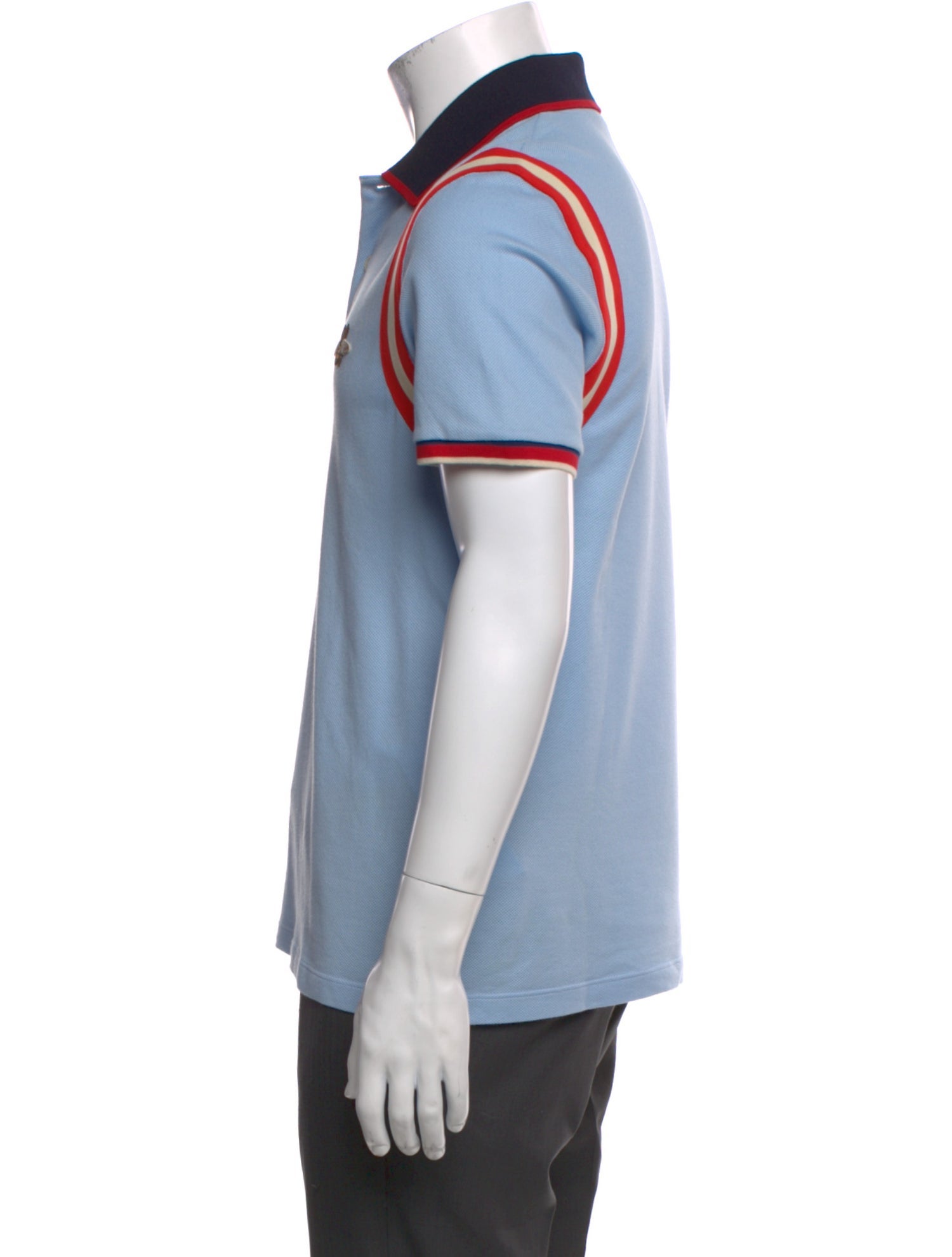 Gucci 2019 Sylvie Web Accent Polo Shirt