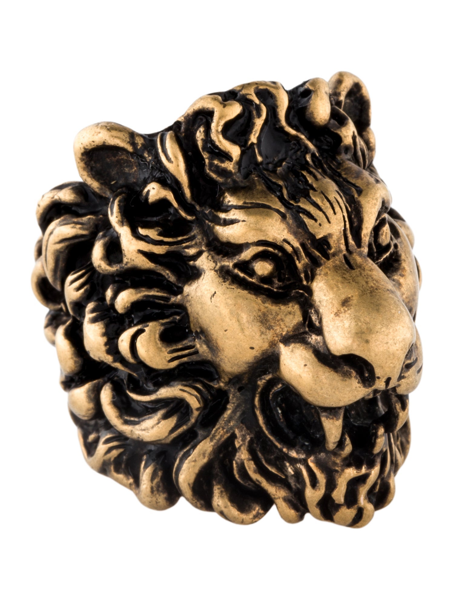 Gucci Lion Head Ring