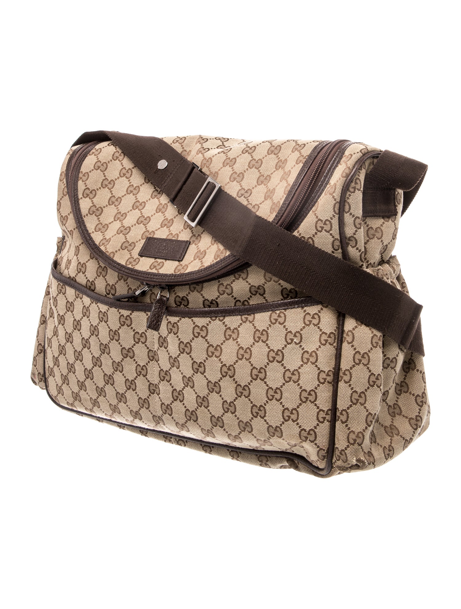 Gucci GG Canvas Diaper Bag