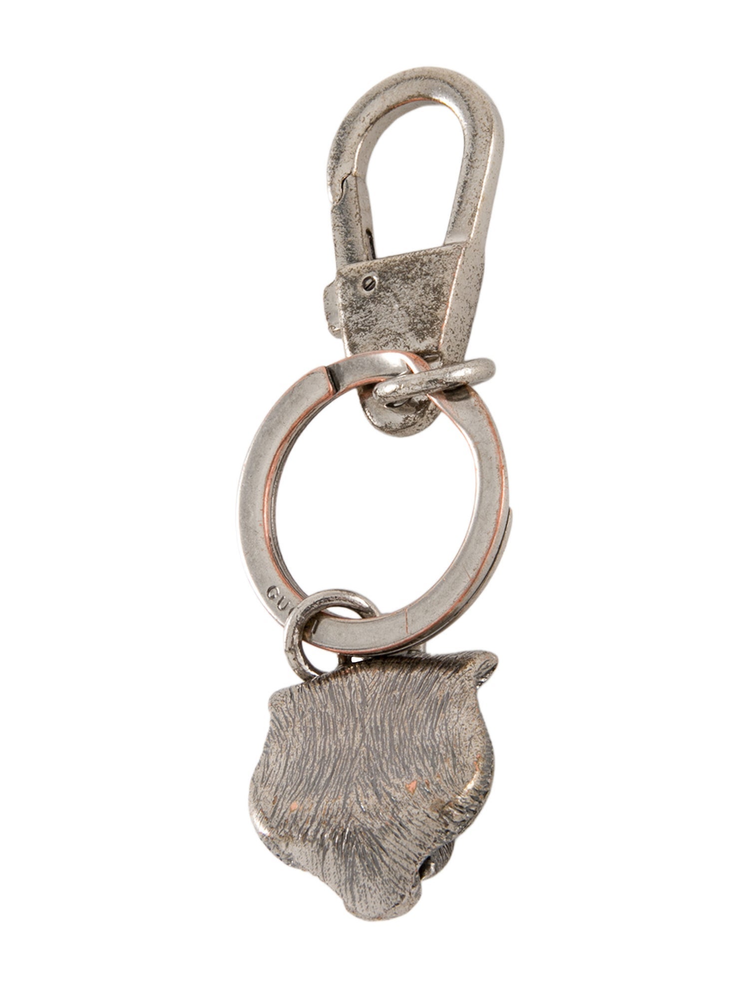 Gucci Feline head keychain