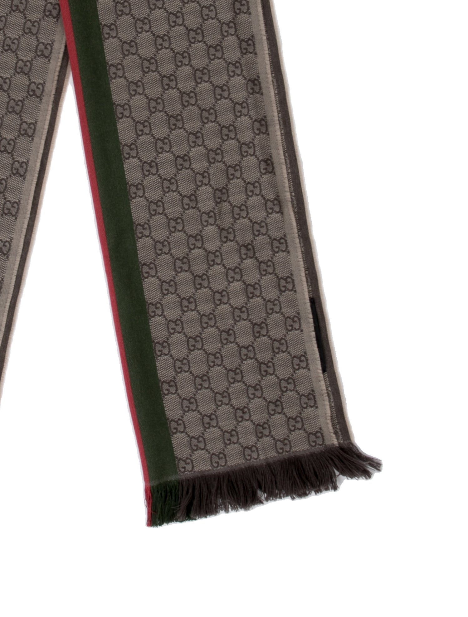 Gucci Wool Printed Scarf