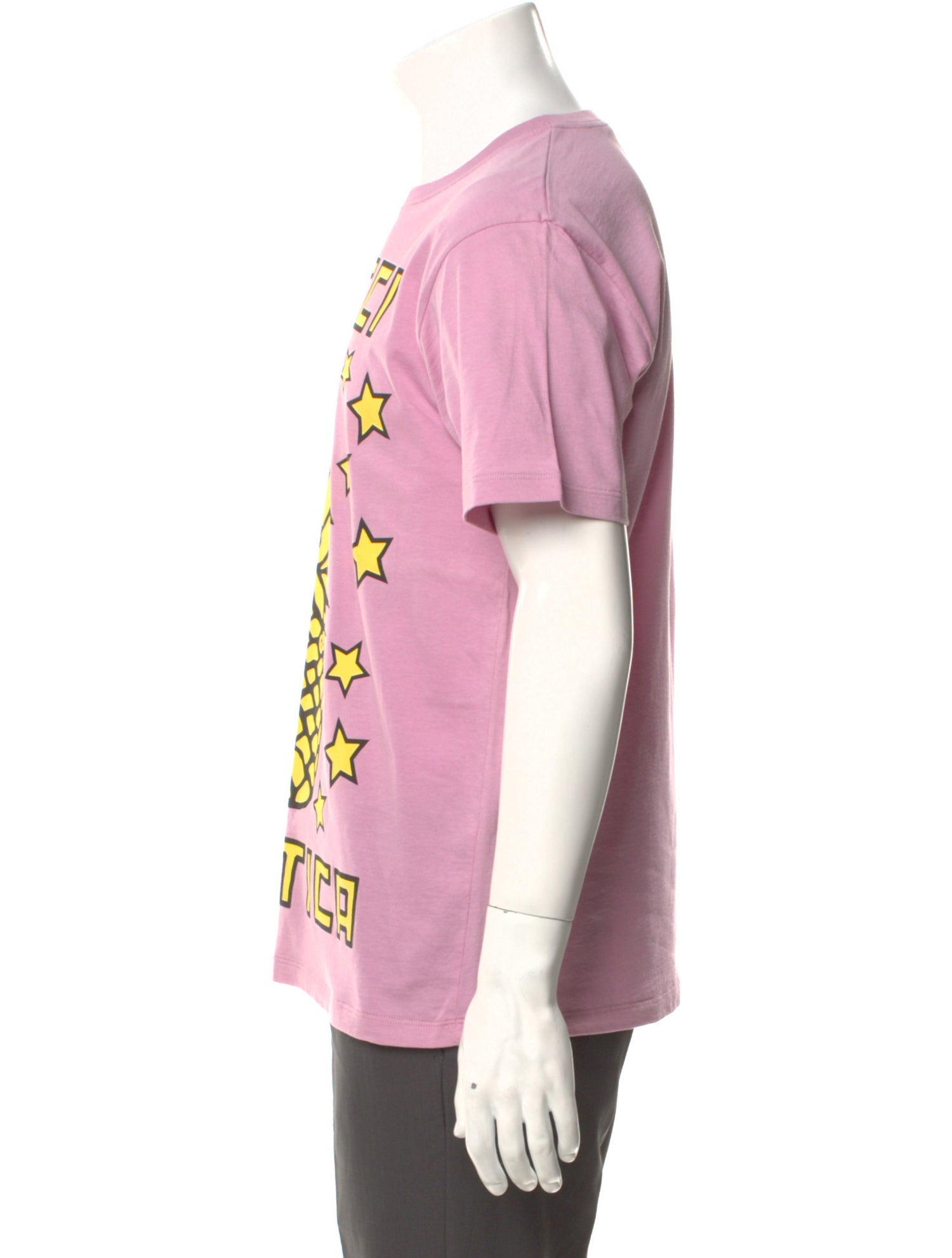 Gucci Graphic Print Crew Neck T-Shirt