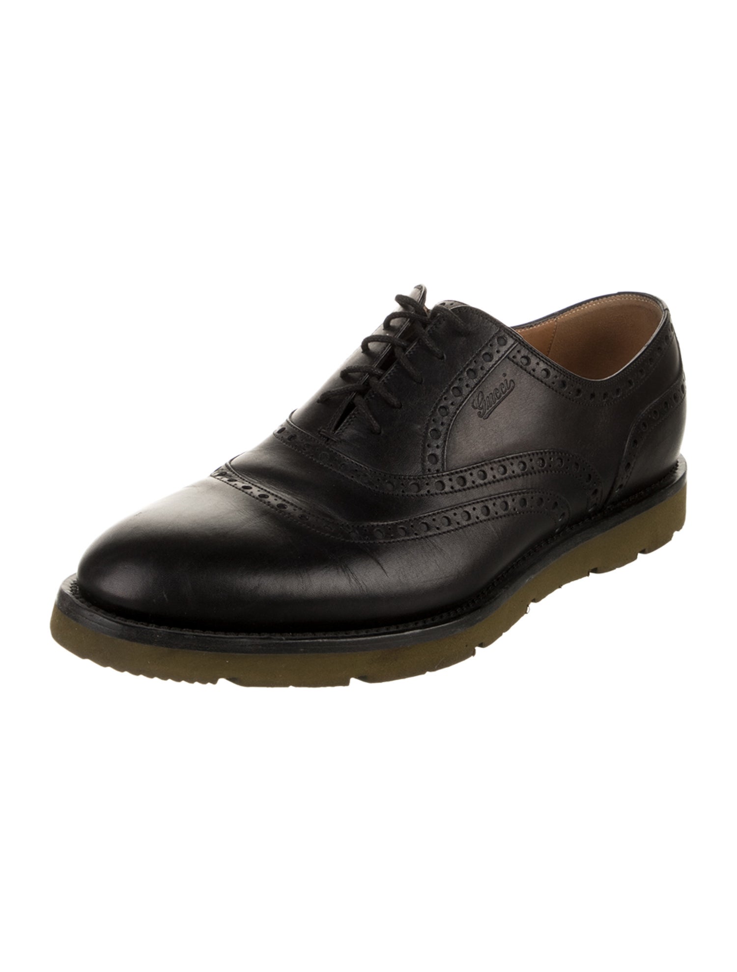 Gucci Leather Brogues
