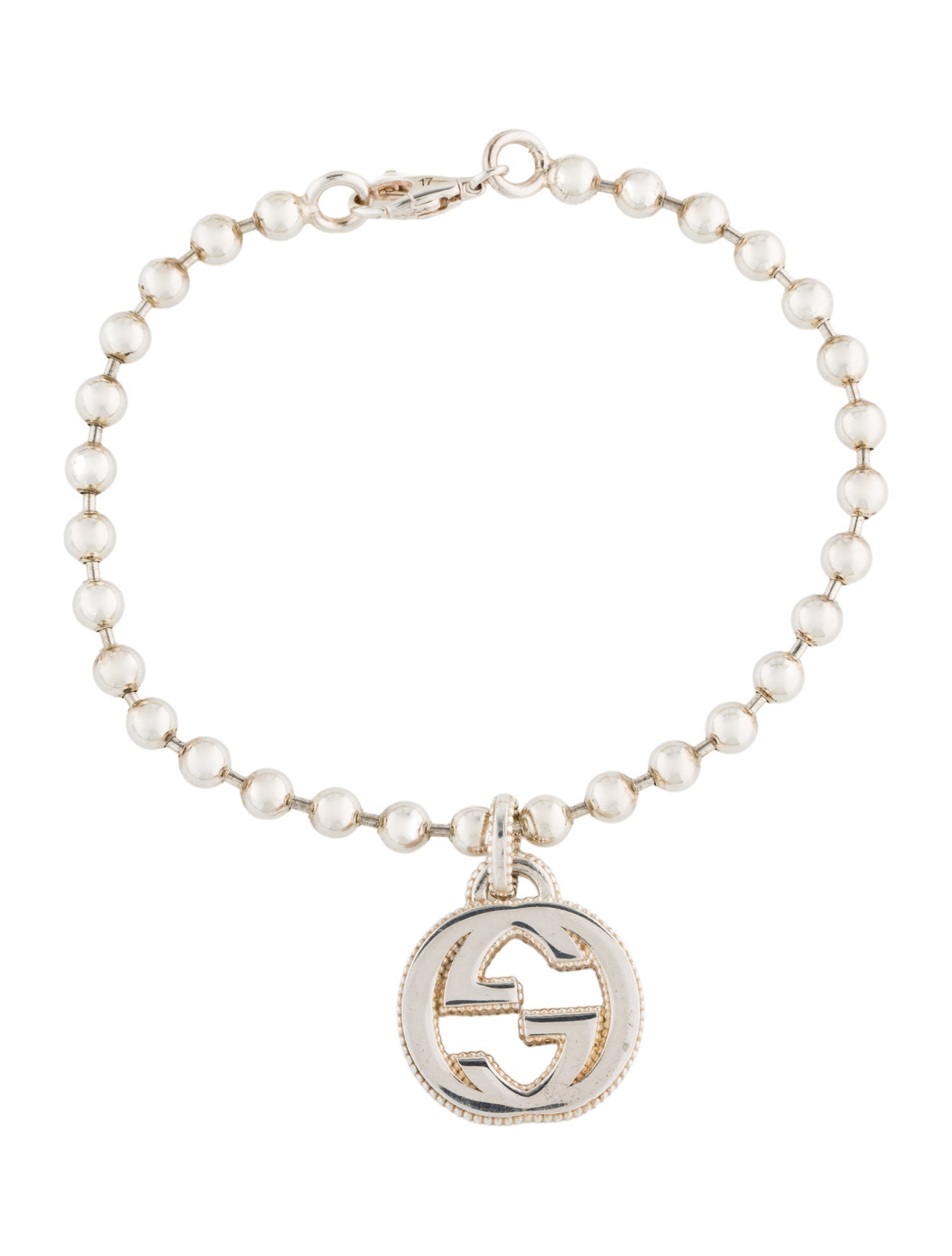 Gucci Interlocking G Charm Bracelet